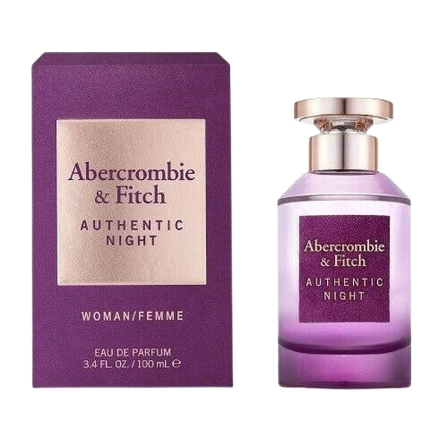 Abercrombie & Fitch Authentic Night Women Eau de Parfum 100ml