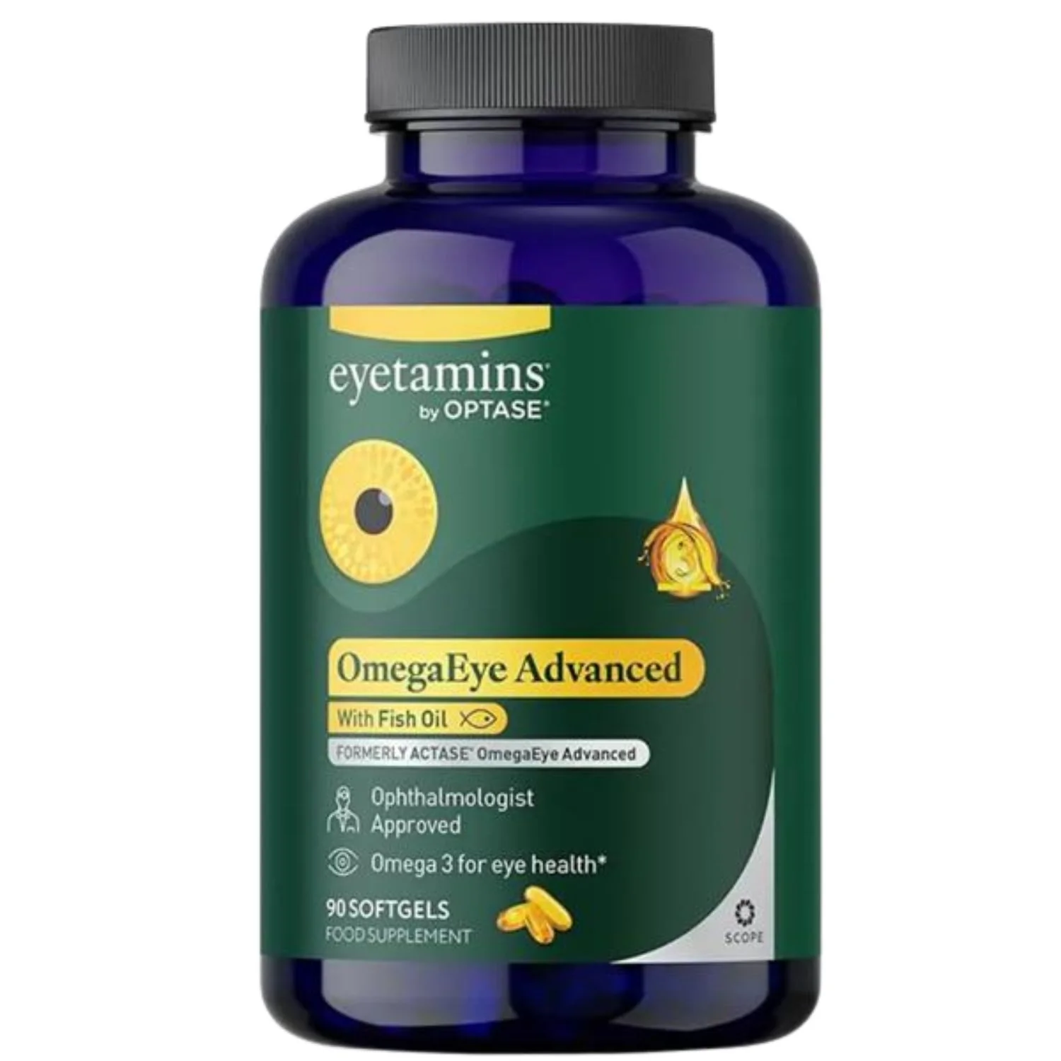 Eyetamins Omega Eye Advanced Capsules - 90 Softgels