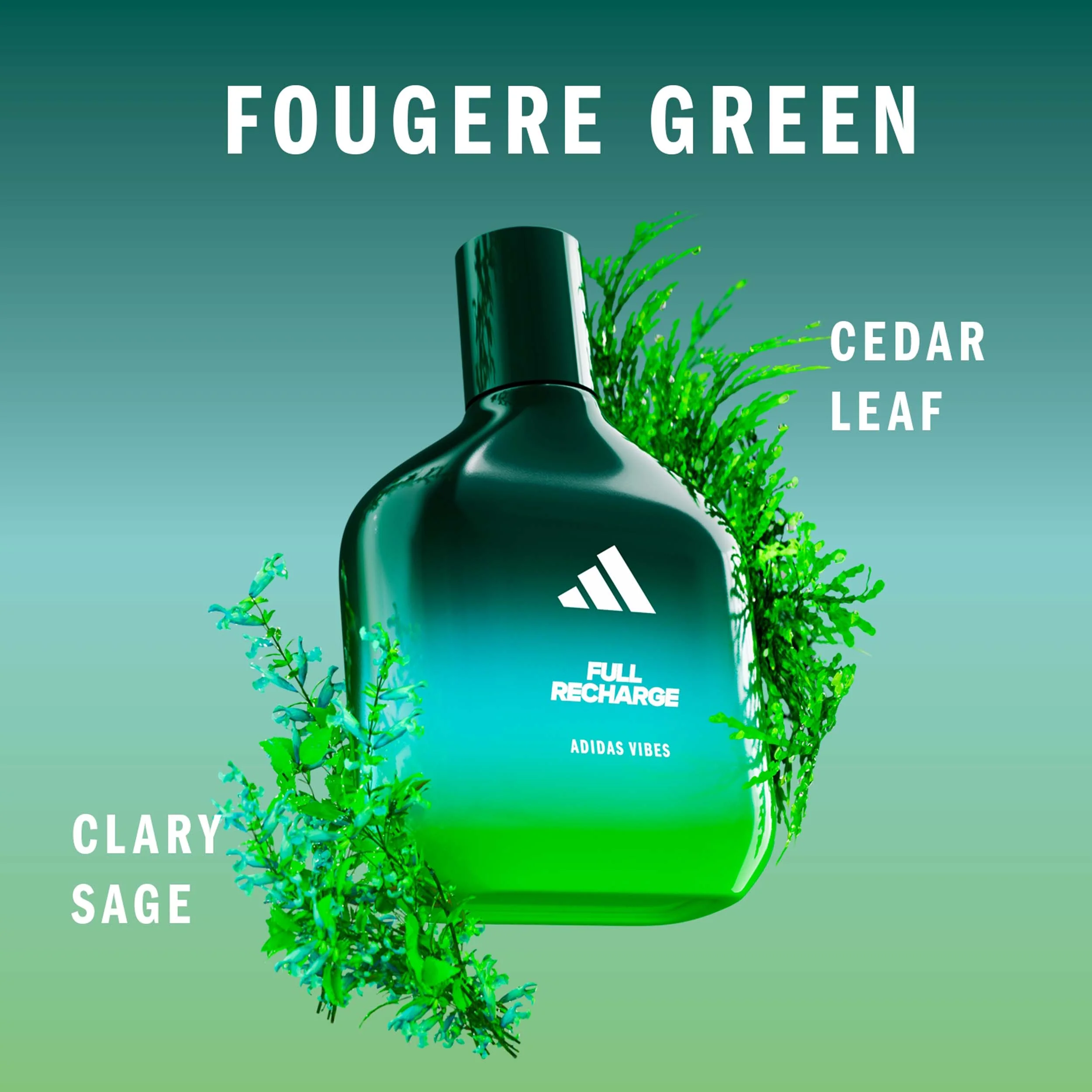 Adidas Vibes Full Recharge EDP 100ml - Image 2
