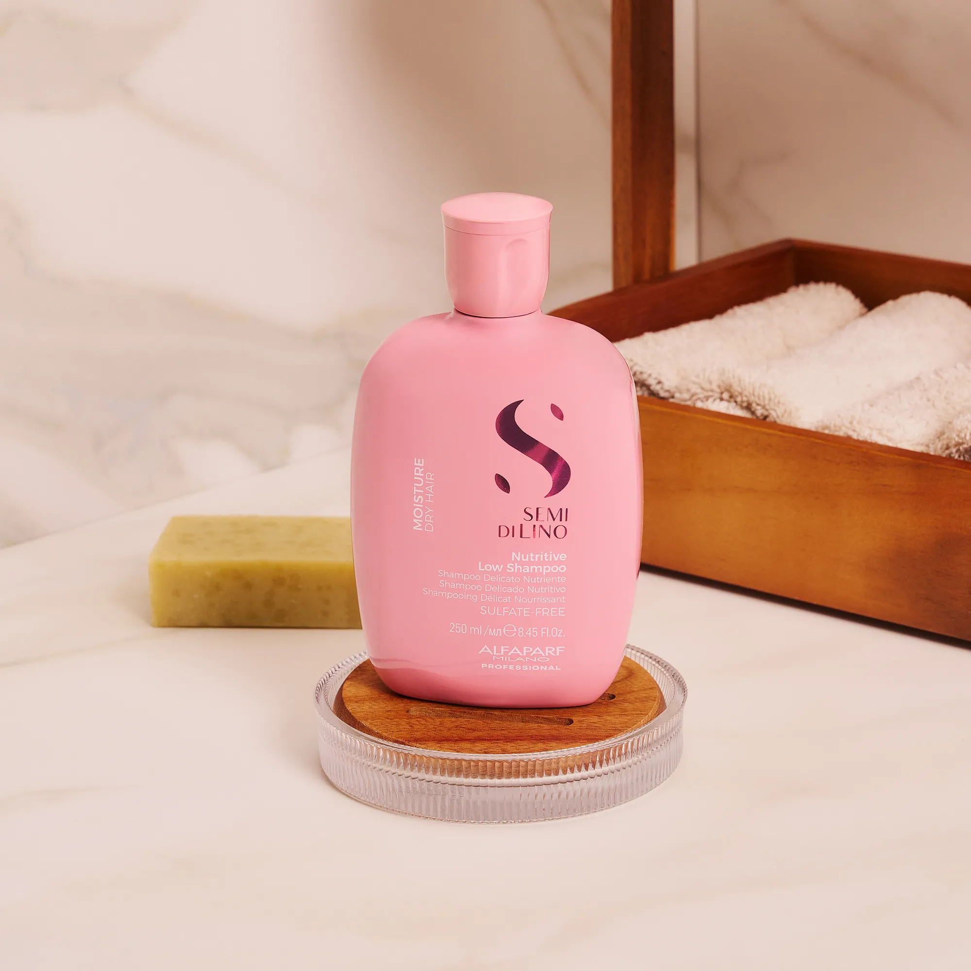Alfaparf Semi Di Lino Nutritive Low Shampoo 250ML - Image 2