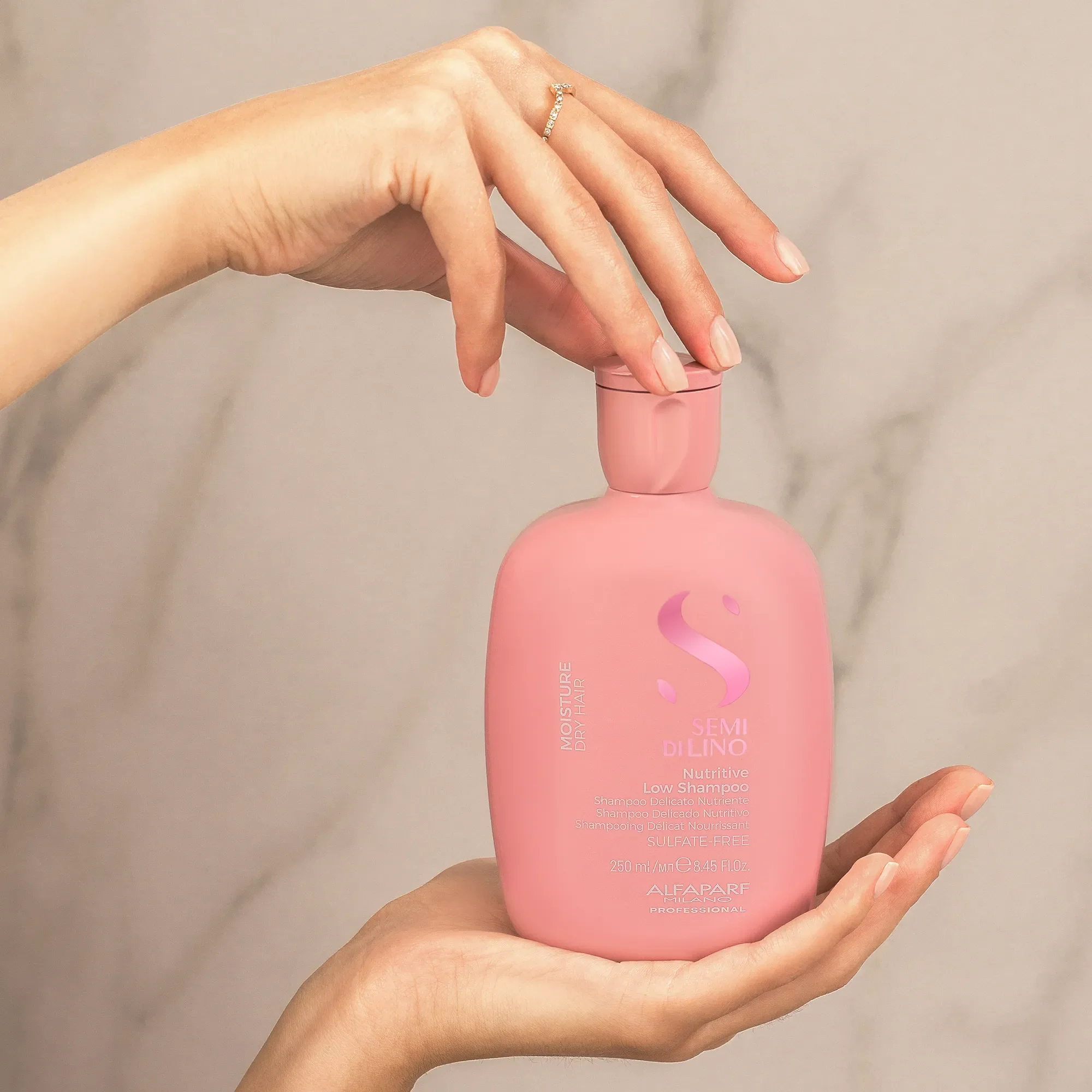 Alfaparf Semi Di Lino Nutritive Low Shampoo 250ML - Image 3