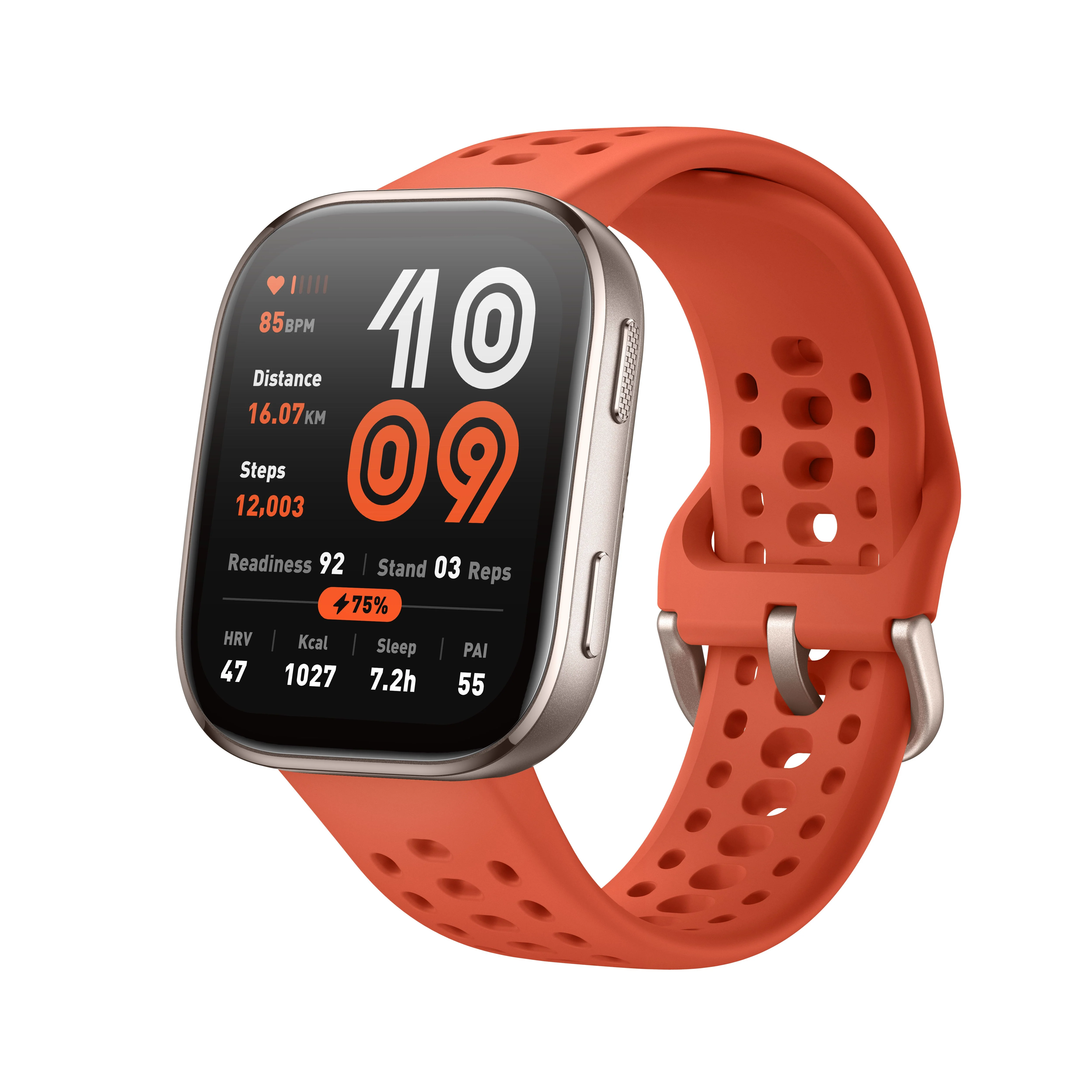 Amazfit Bip 6 Red Smartwatch - Image 2