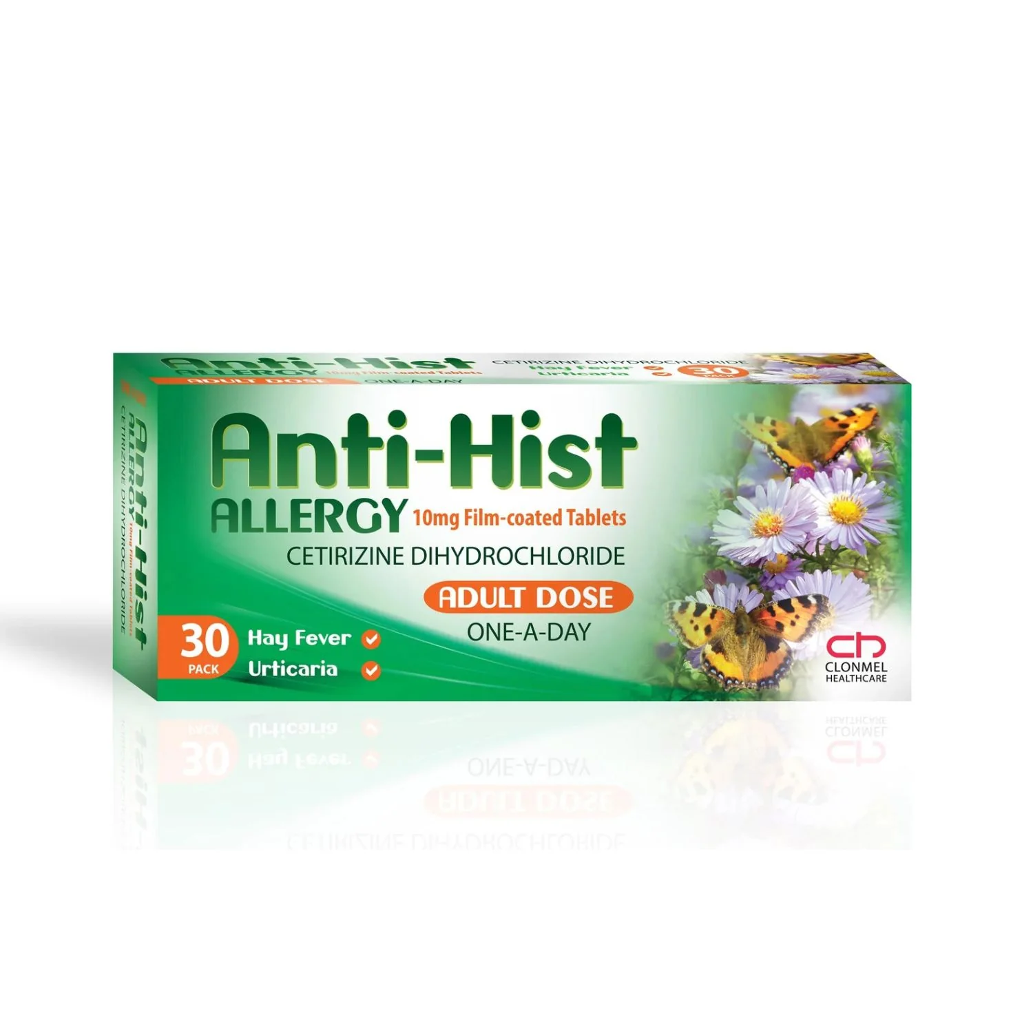 Anti-Hist Allergy Cetirizine 10mg Tablets (30 Pack)