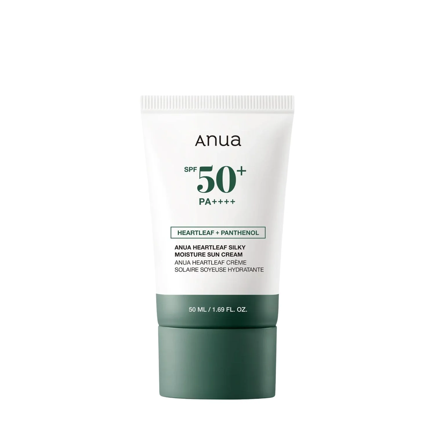 Anua Heartleaf Silky Moisture Sun Cream SPF50+/PA++++ – 50ml
