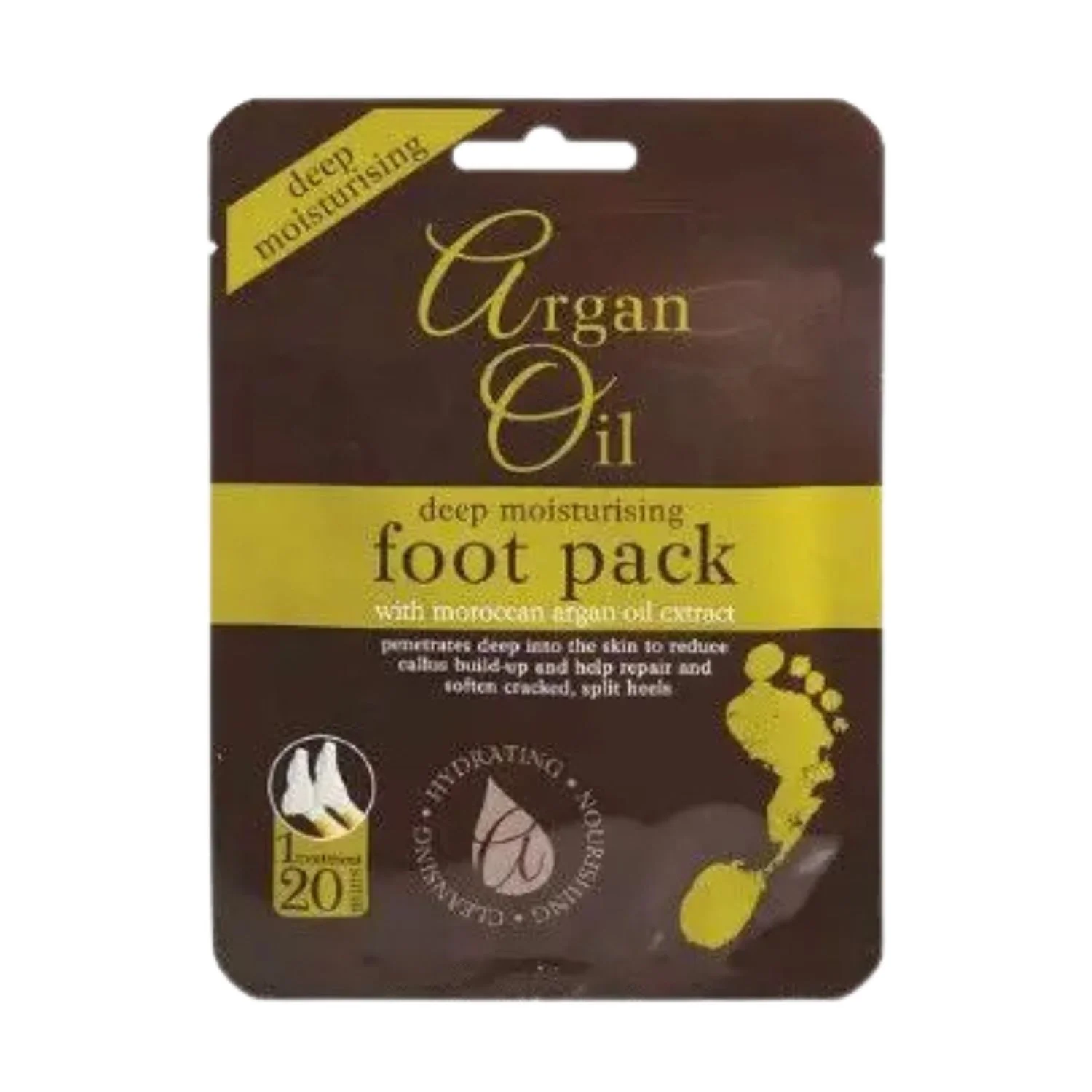 Xpel Argan Oil Deep Moisturising Foot Pack