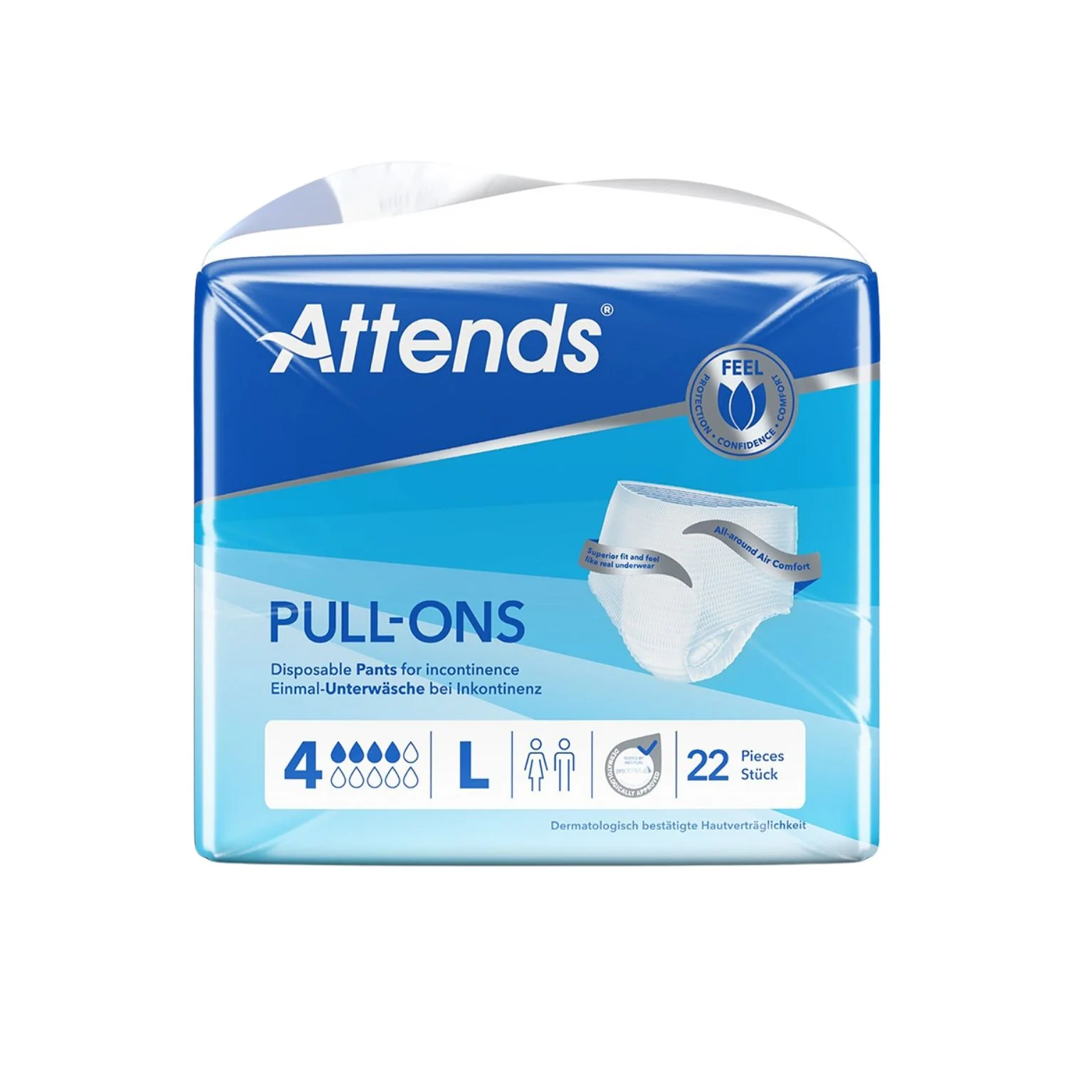 Attends Pull-Ons Level 4 Large 22 Pack