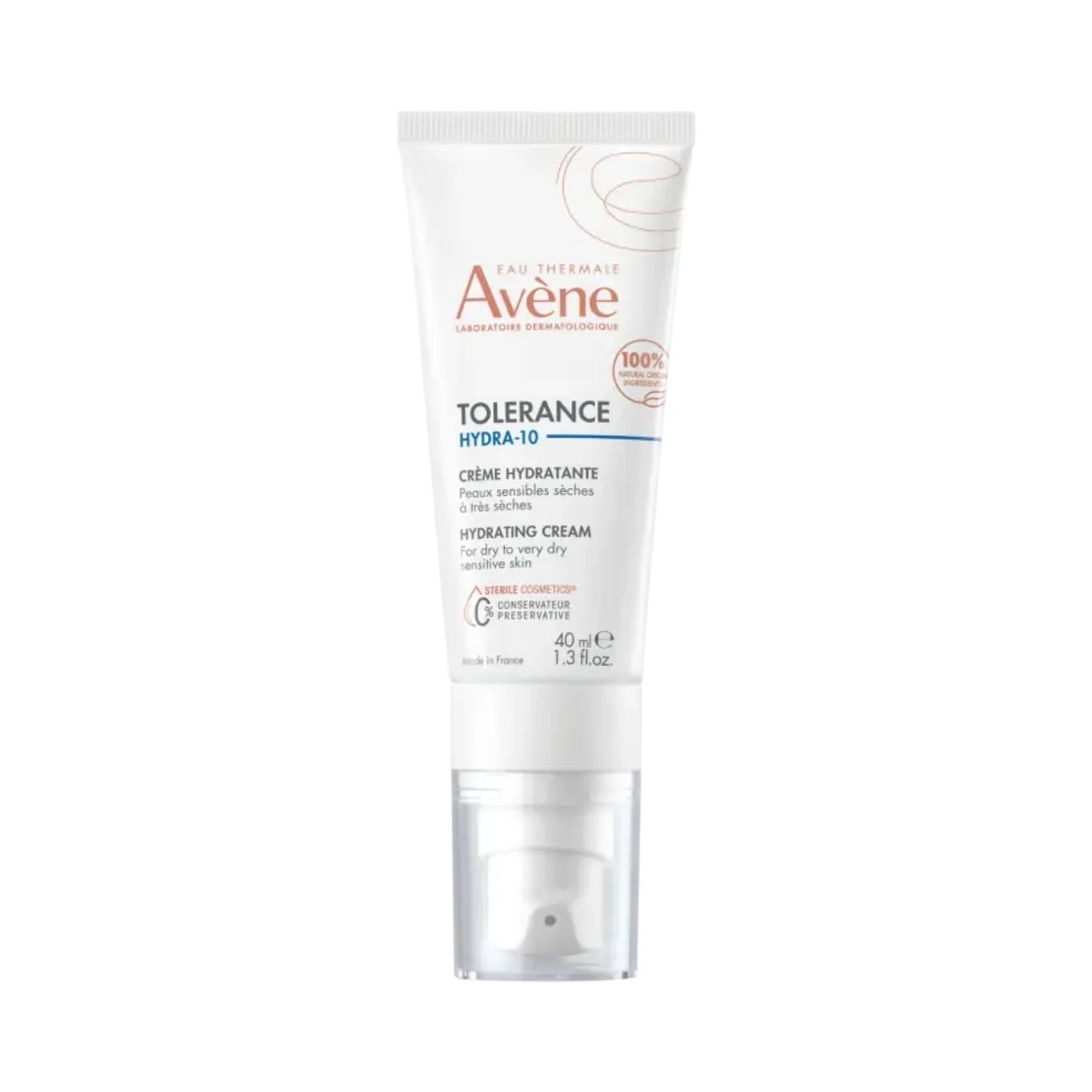 Avene Tolerance Hydra-10 Moisturising Cream 40ml