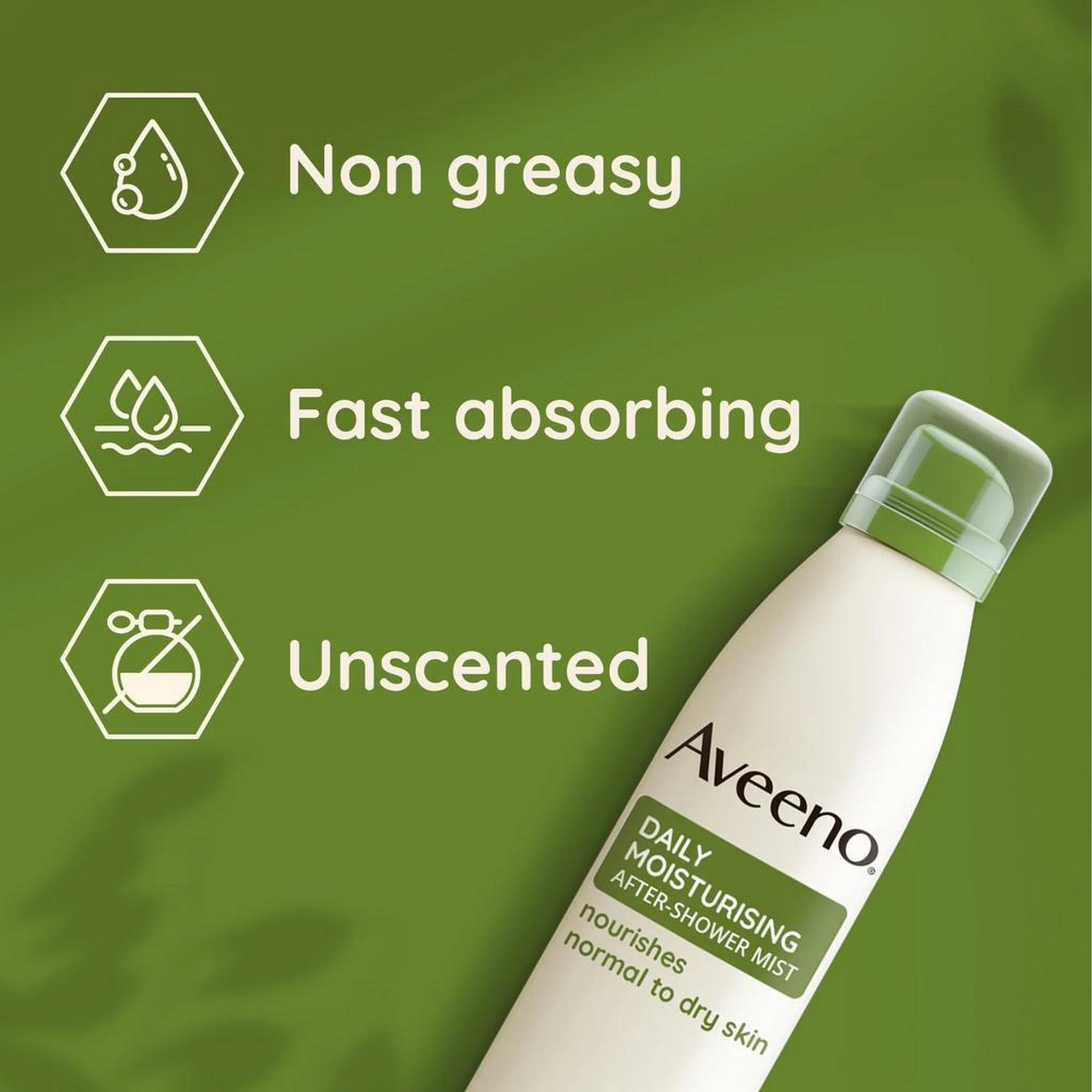 Aveeno Daily Moisturising After Shower Mist 200ml - Image 5
