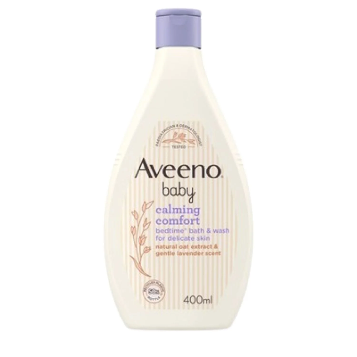 Aveeno Baby Calming Comfort Bedtime Bath & Wash 400ml