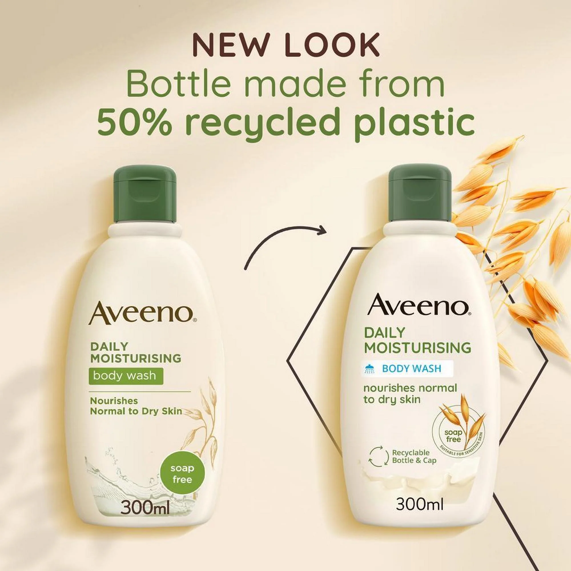 Aveeno Daily Moisturising Body Wash 300ml - Image 5