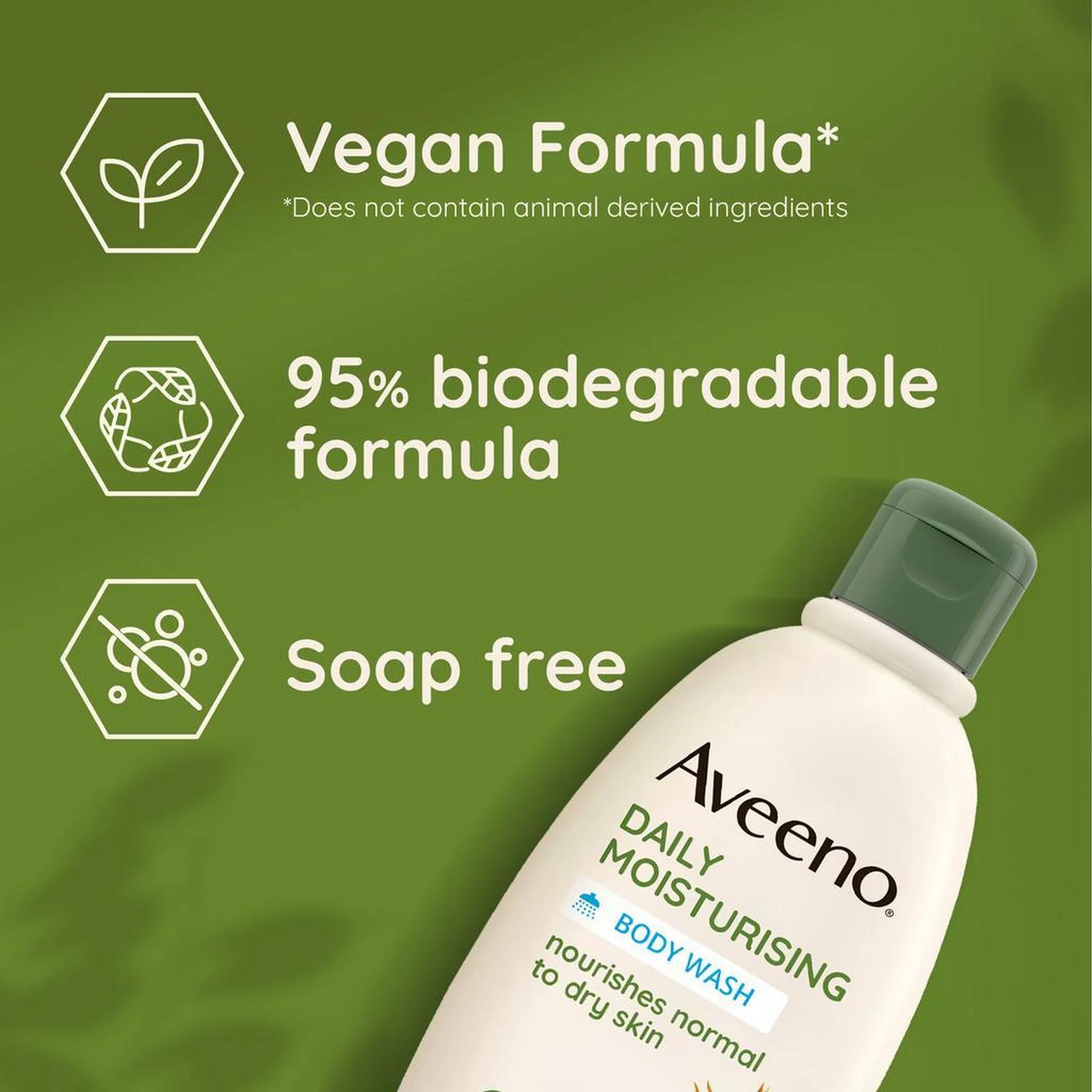Aveeno Daily Moisturising Body Wash 300ml - Image 6