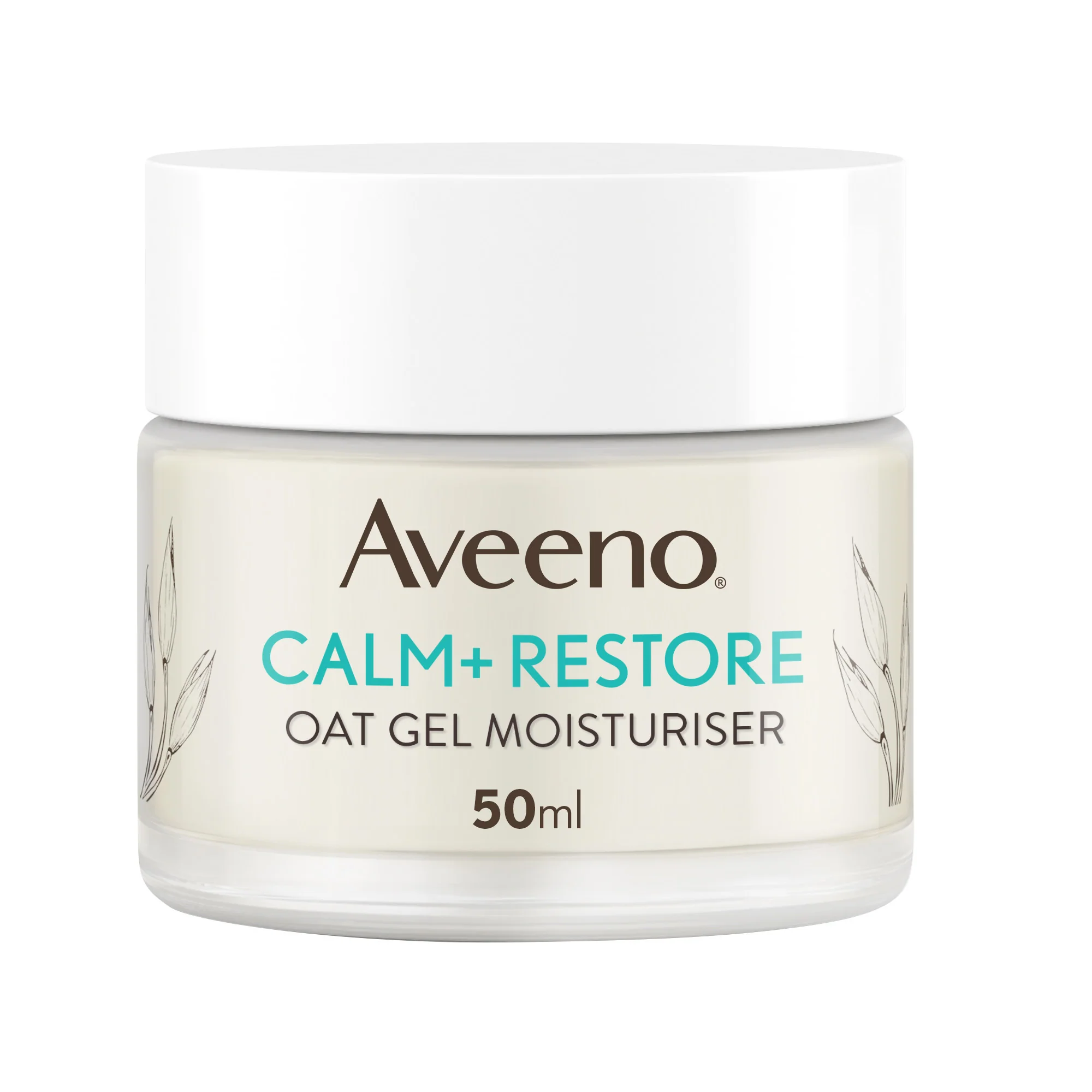 Aveeno Oat Gel Face Moisturizer 50ML - Hydrating Gel for Sensitive Skin