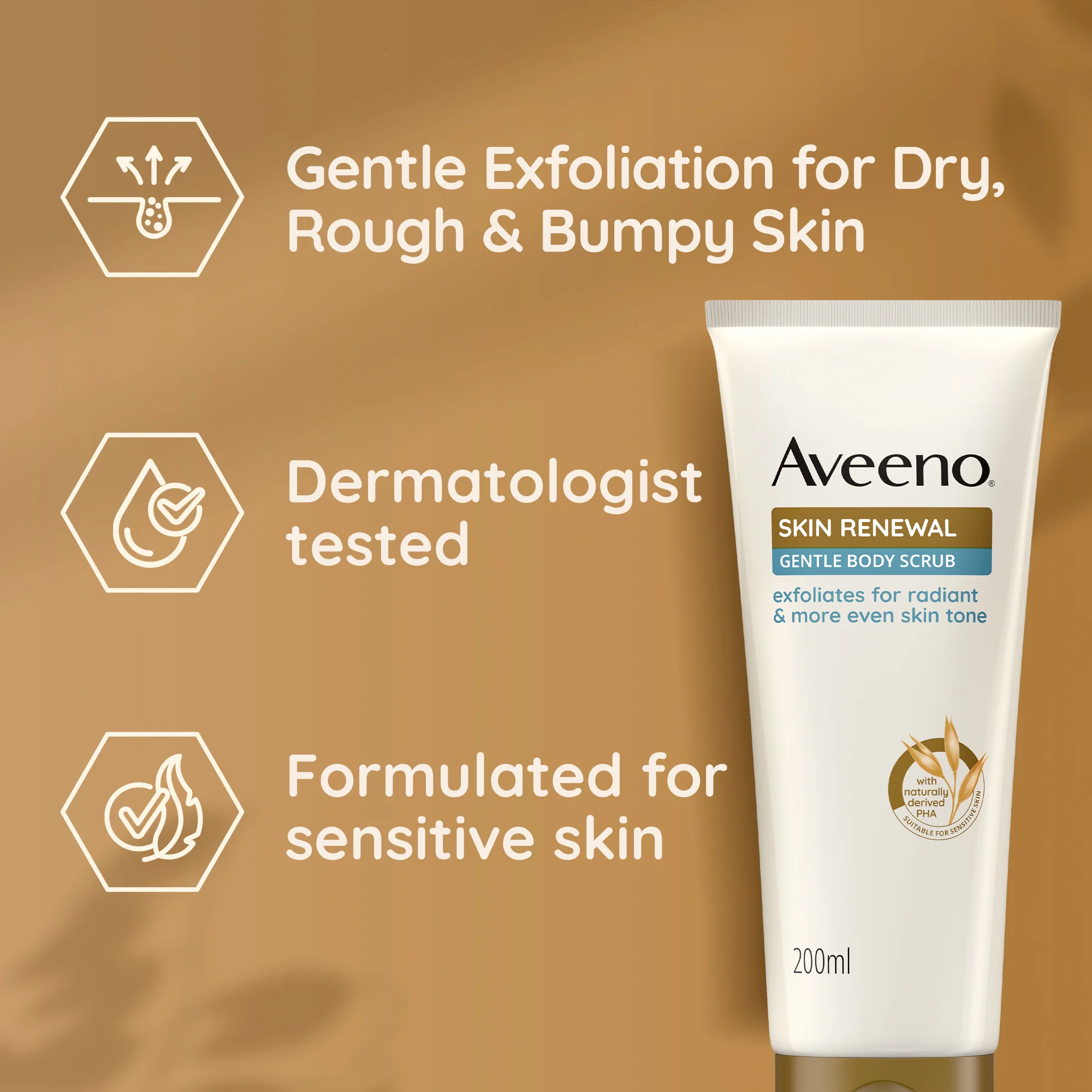 Aveeno Skin Renewal Scrub 200ML - Image 5