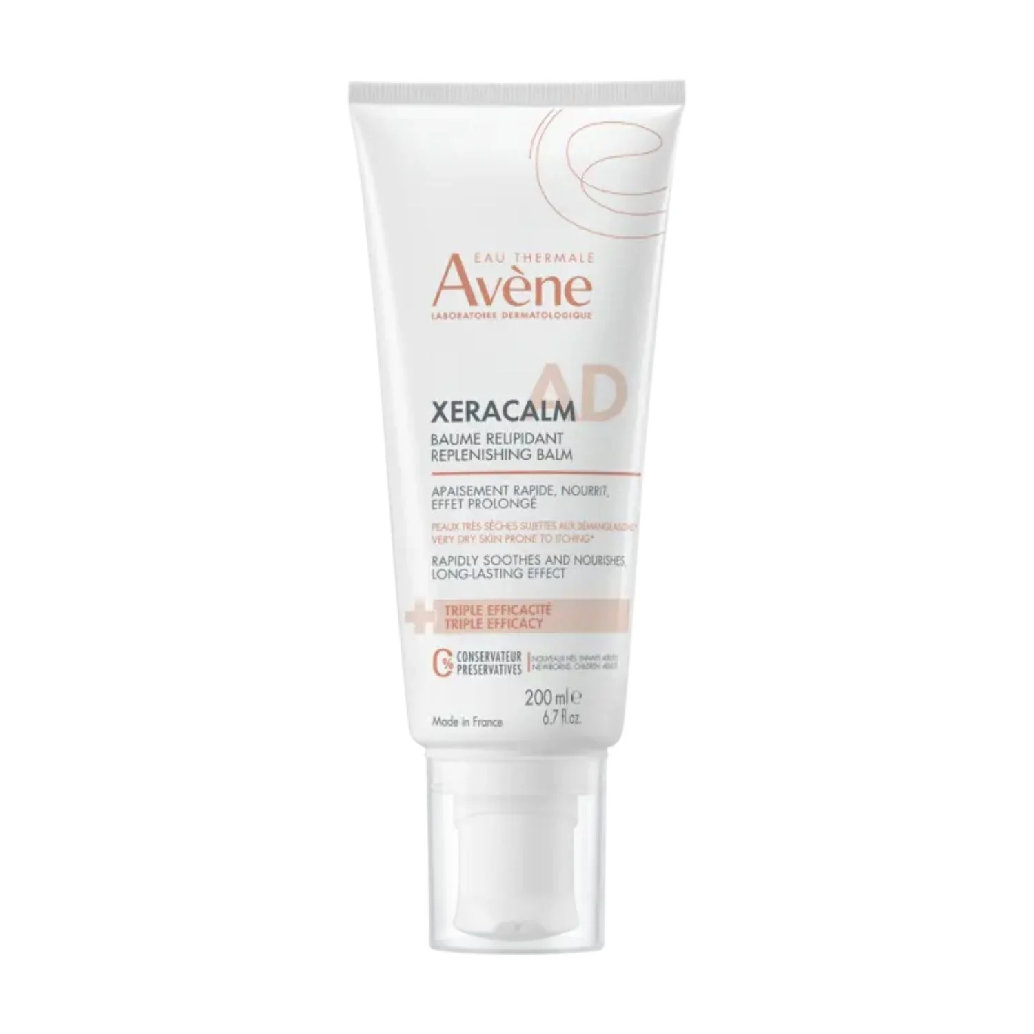 Avene Xeracalm A.D. Lipid-replenishing Balm Moisturiser 200ml