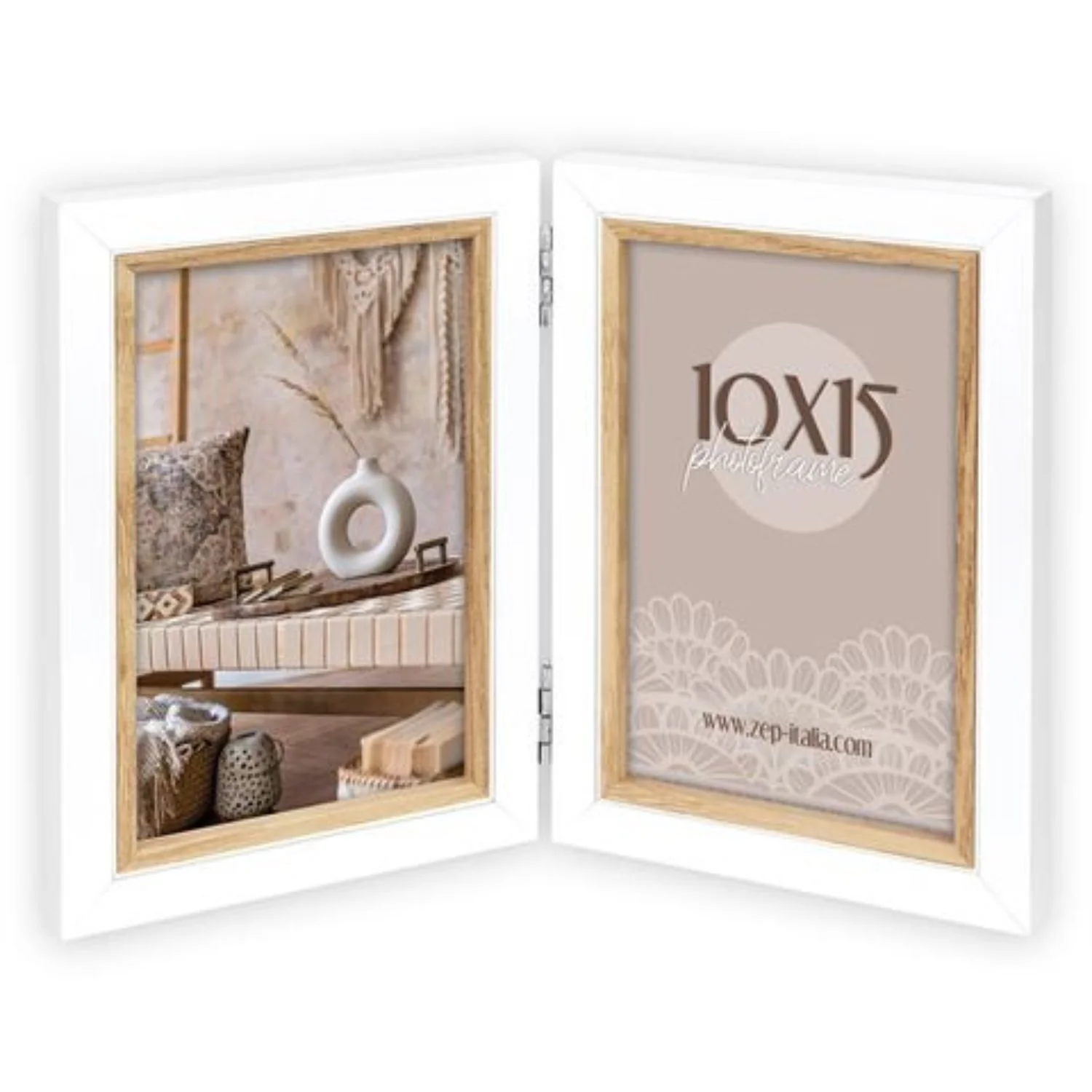 Ayas 2Q Twin Photo Frame 6x4”