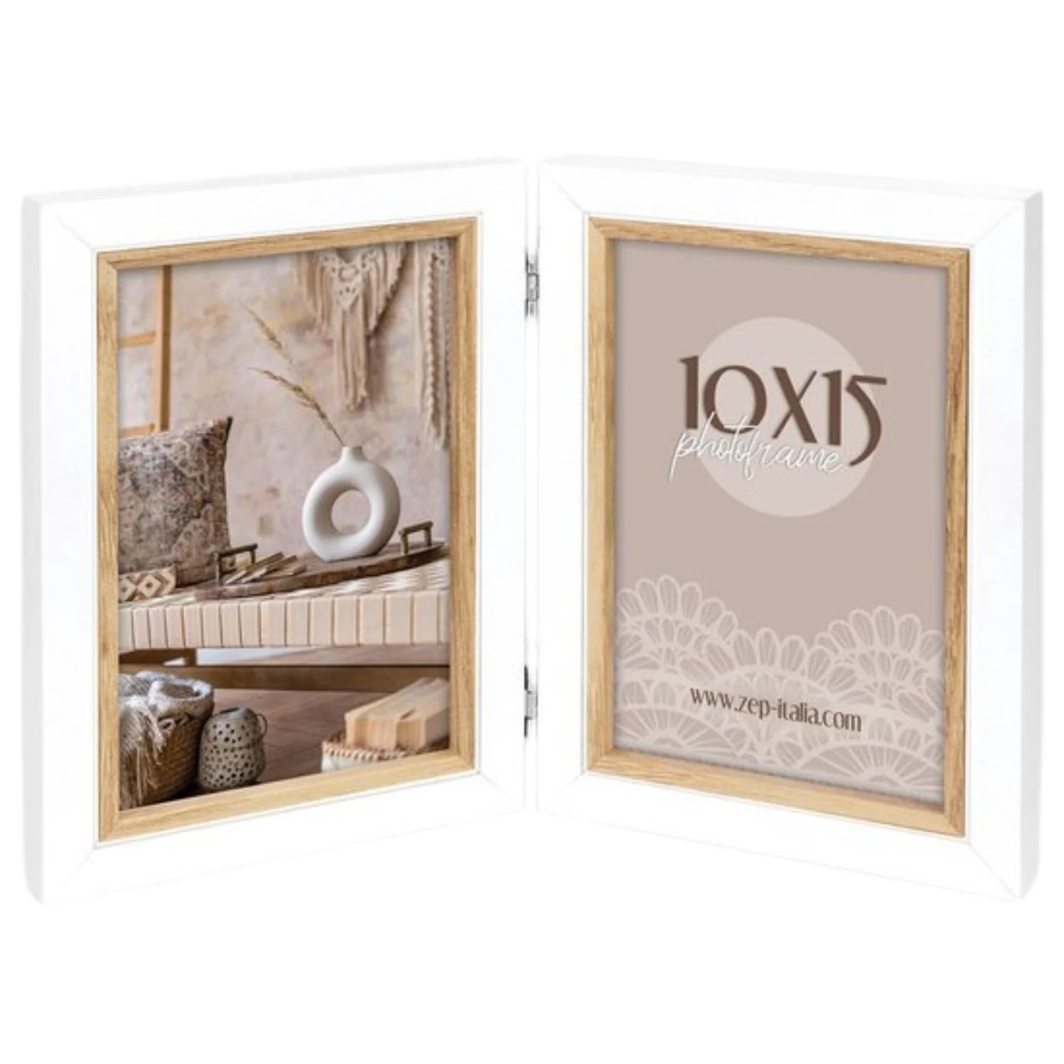 Ayas 2Q Twin Photo Frame 6x8”