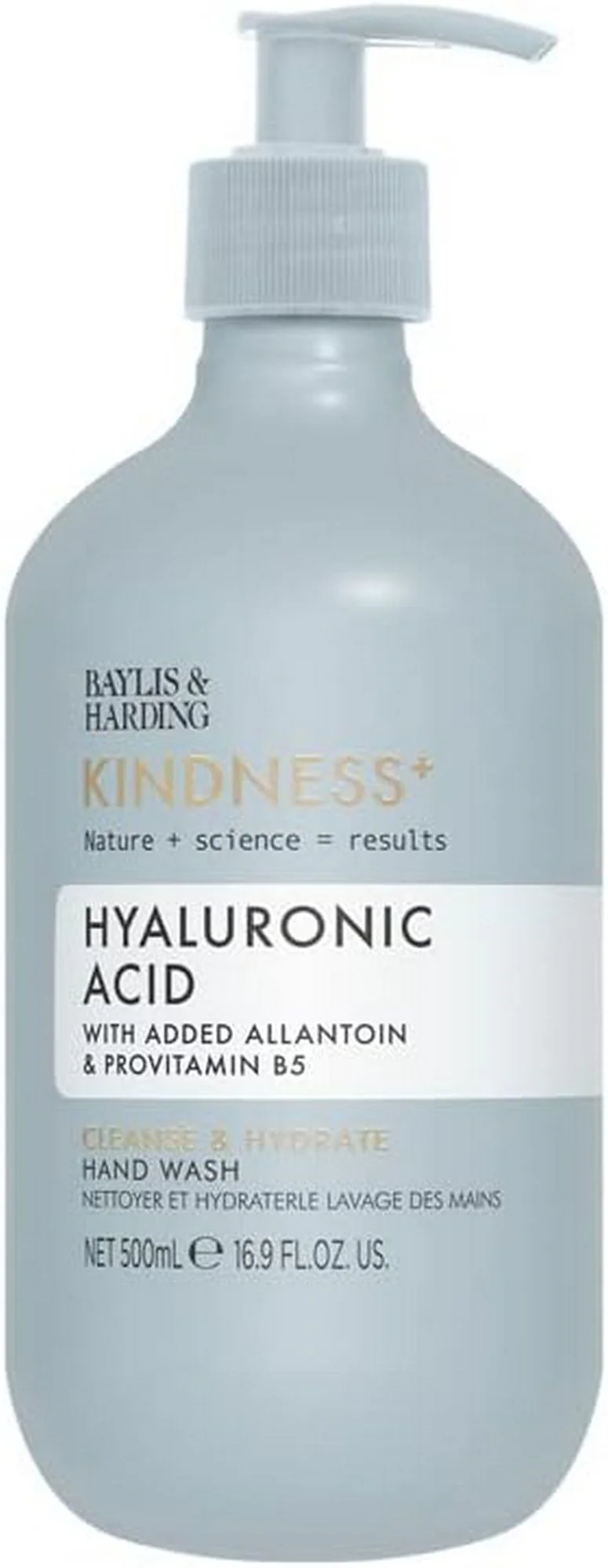 Baylis & Harding Hyaluronic Acid Cleanse & Hydrate Hand Wash 500ML