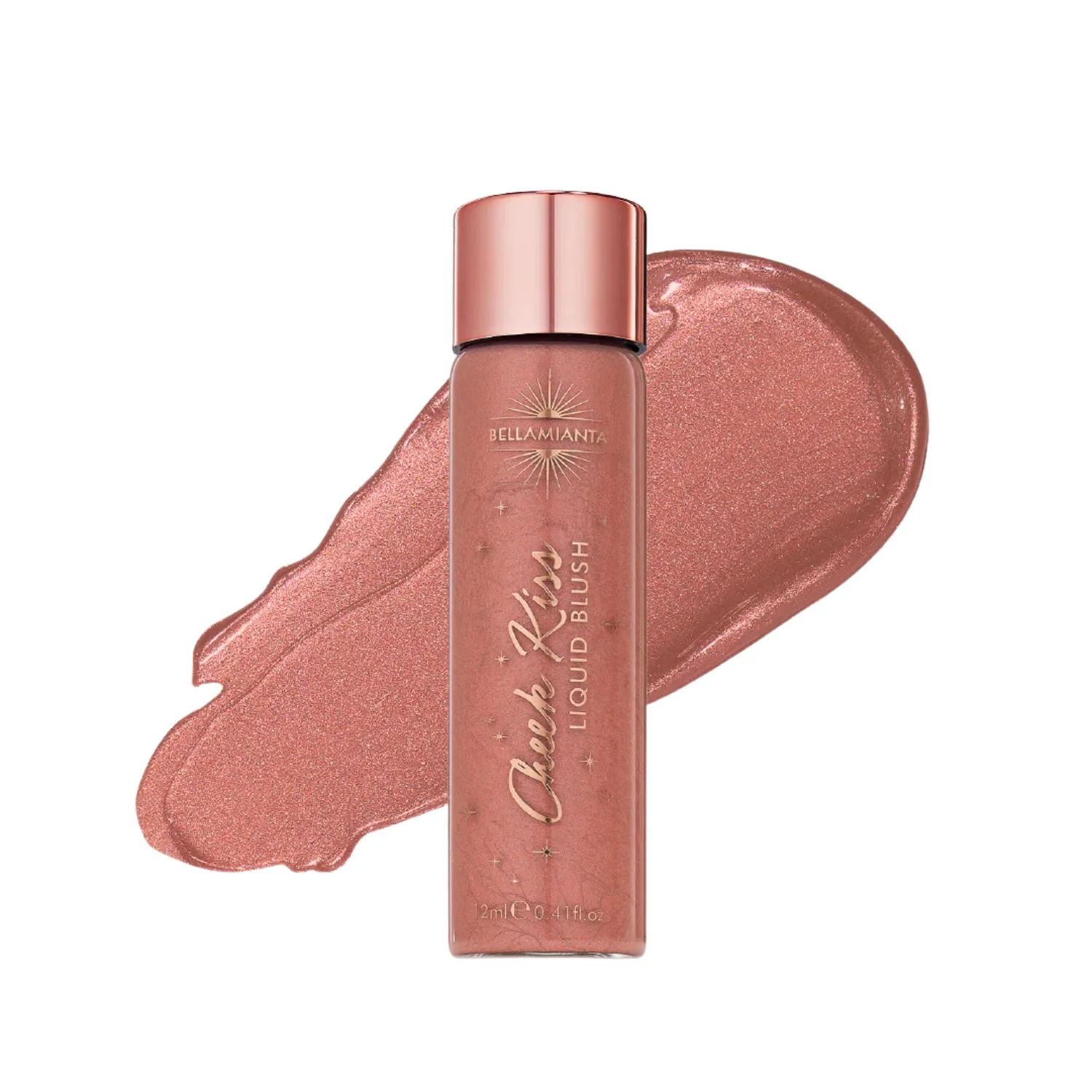 Bellamianta Cheek Kiss Liquid Blush - Island Coral