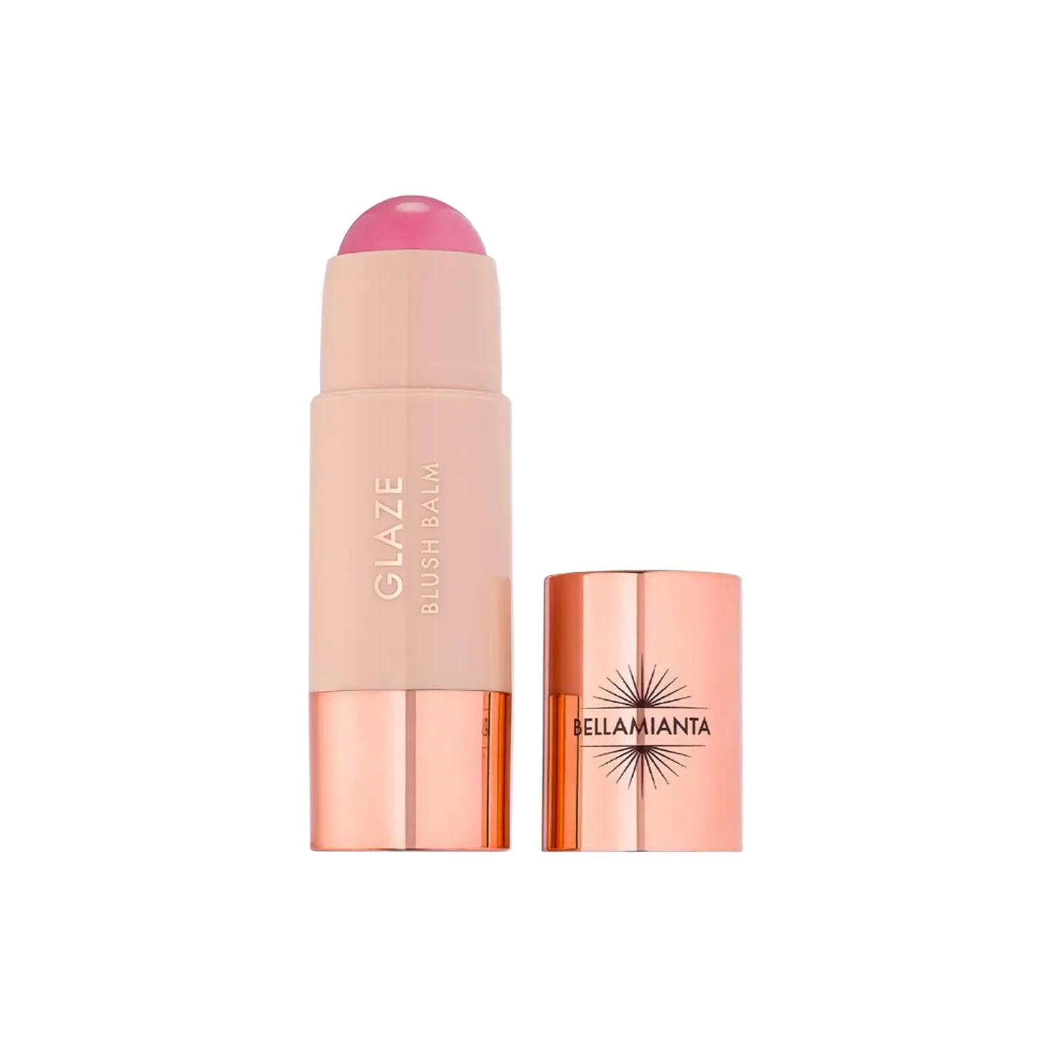 Bellamianta Glaze Blush Balm - Fuchsia