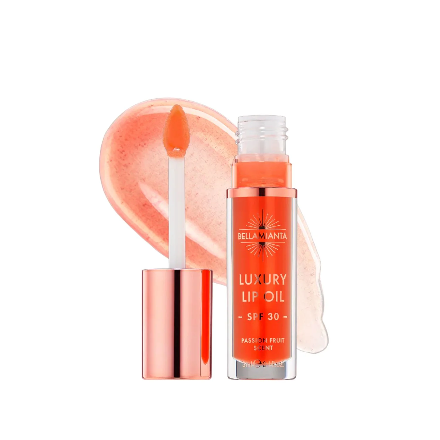 Bellamianta Luxury Lip Oil SPF 30 - Coral
