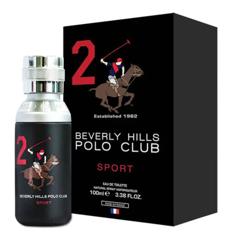 Beverly Hills Polo Club Men Sport No.2 Eau De Toilette 100ml