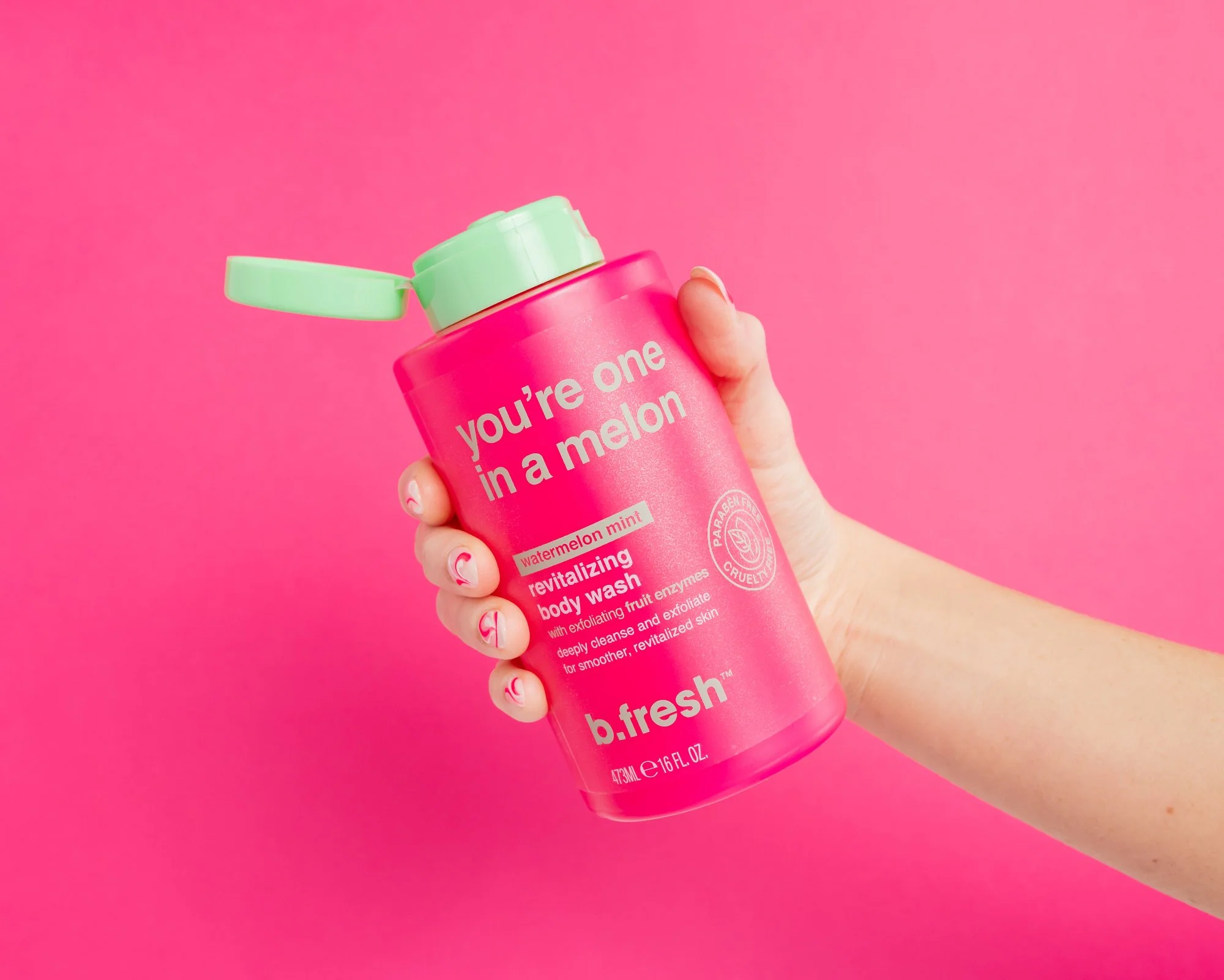 b.fresh You're One In A Melon Body Wash 473ml - Image 2