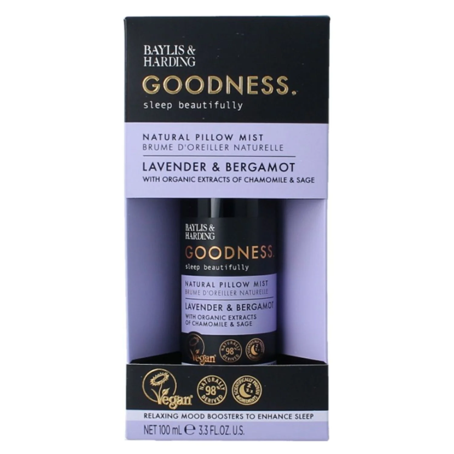 Baylis & Harding Goodness Sleep Pillow Mist Lavender & Bergamot – 100ml