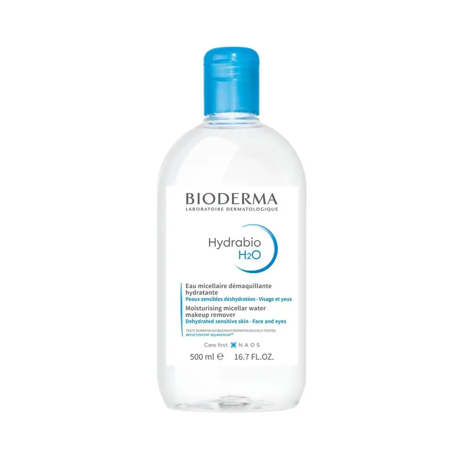 Bioderma Hydrabio H2O Micellar Water Makeup Remover 500ml