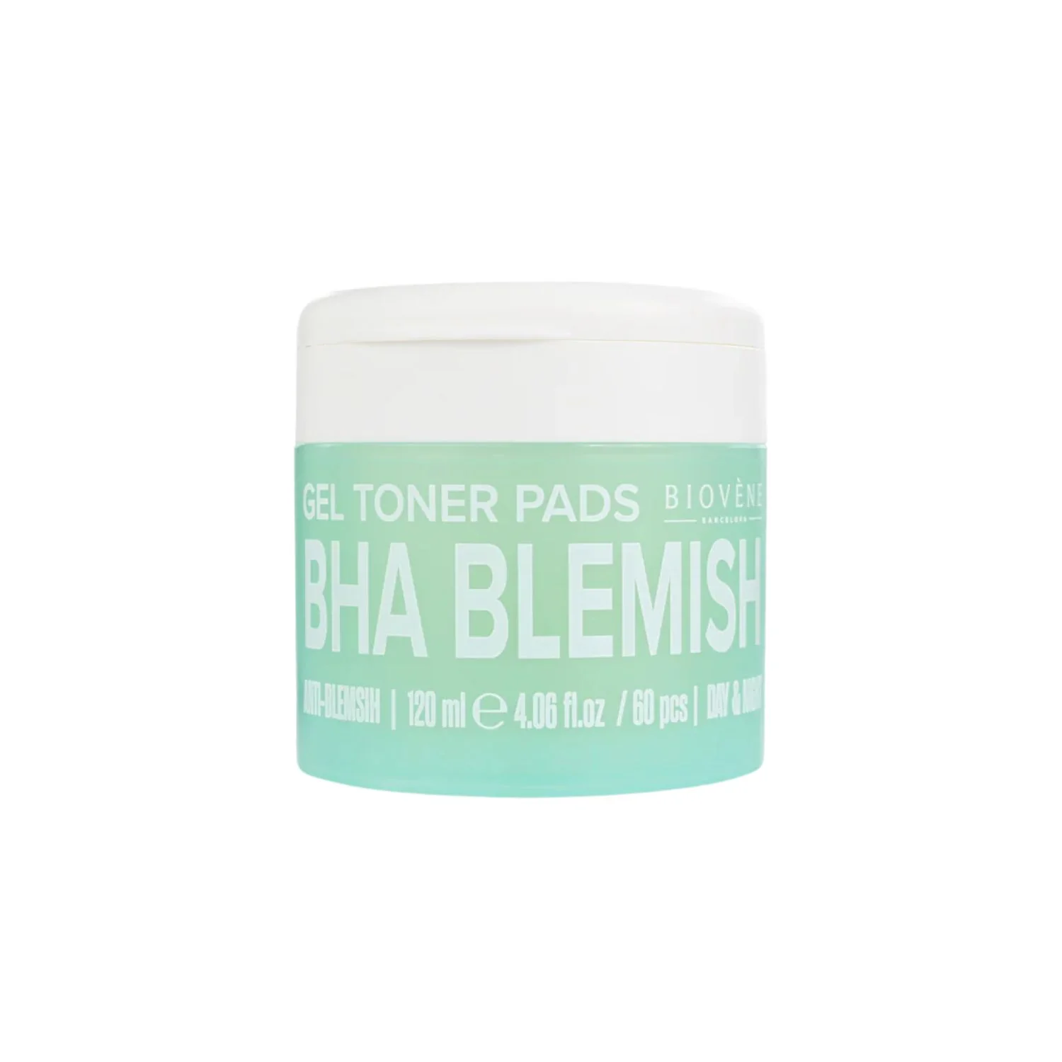 Biovene BHA Blemish Anti-Blemish Gel Toner Pads with Salicylic Acid – 60 Pads