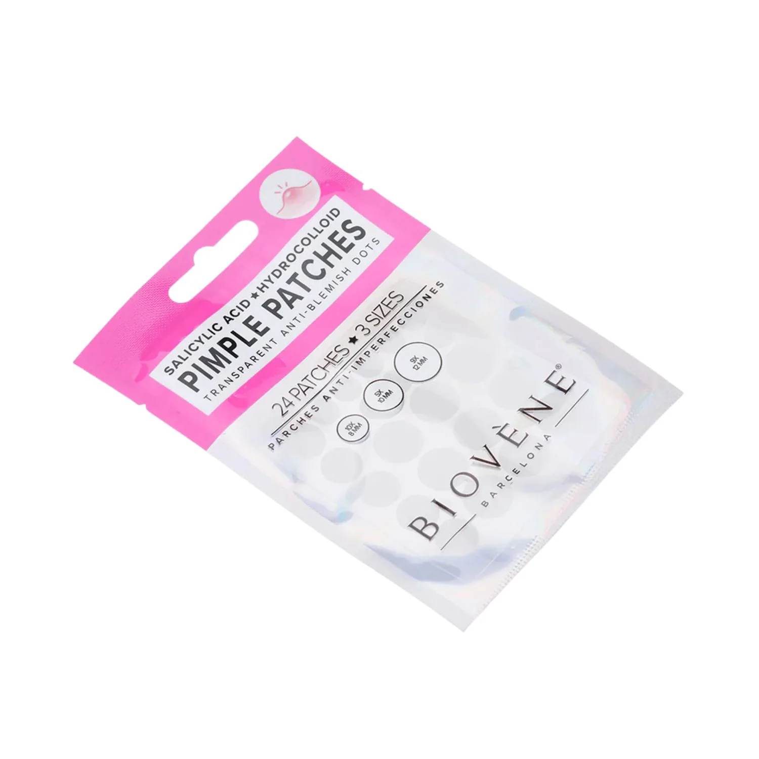 Biovene Pimple Patches Transparent Anti-Blemish Dots - 24 Pack