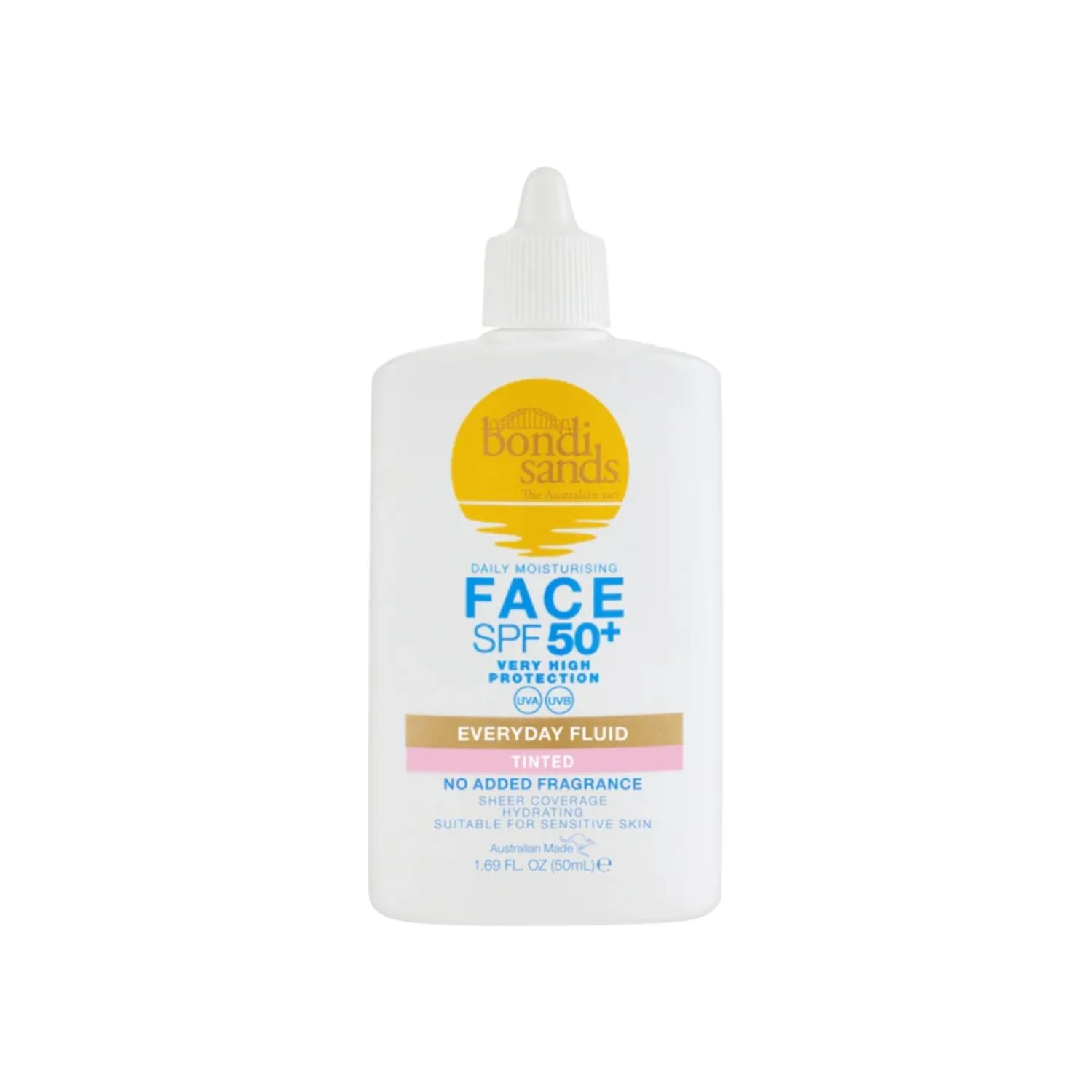 Bondi Sands SPF50+ Everyday Fluid Tinted Facial Sunscreen 50ml