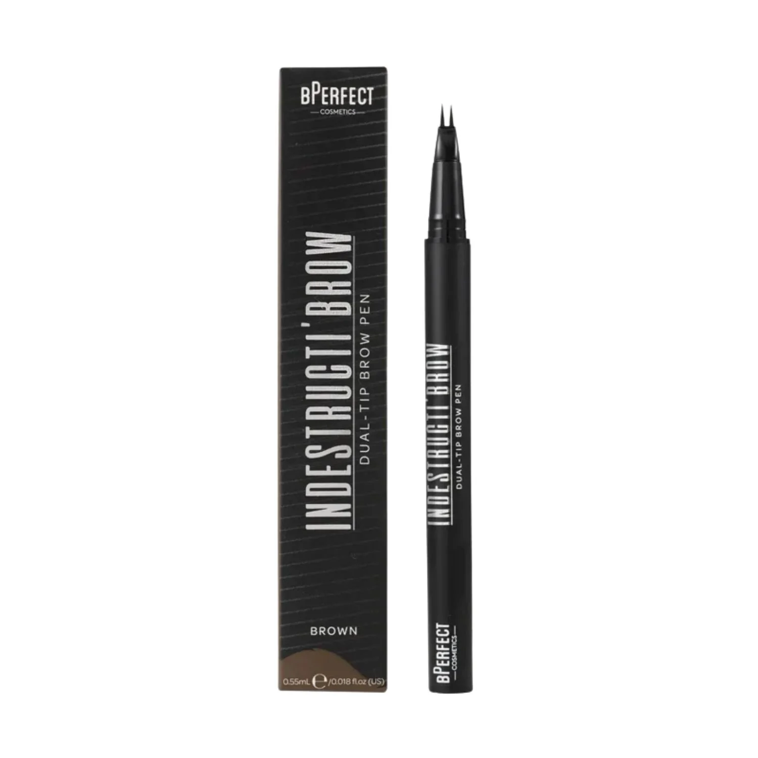 BPerfect Indestructi’Brow Dual-Tip Brow Pen - Brown