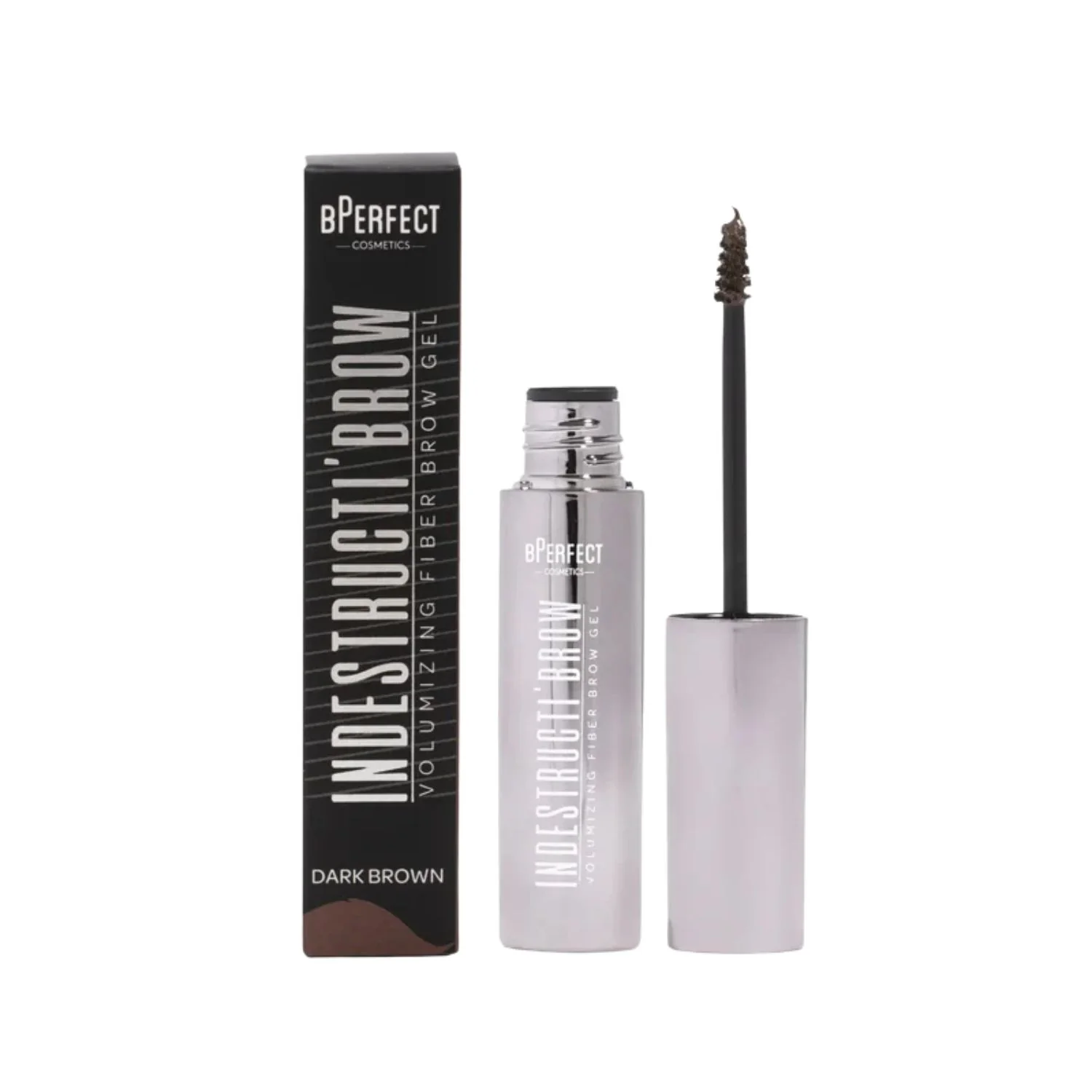 BPerfect Indestructi’Brow Brow Fiber Gel Mascara - Dark Brown
