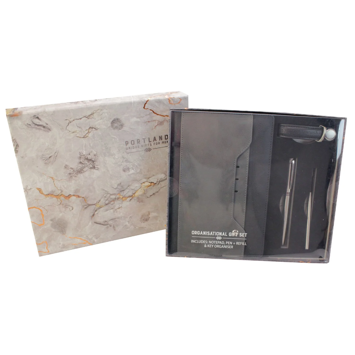 Brandwell 3 Piece Gift Set – Black & Grey - Image 2
