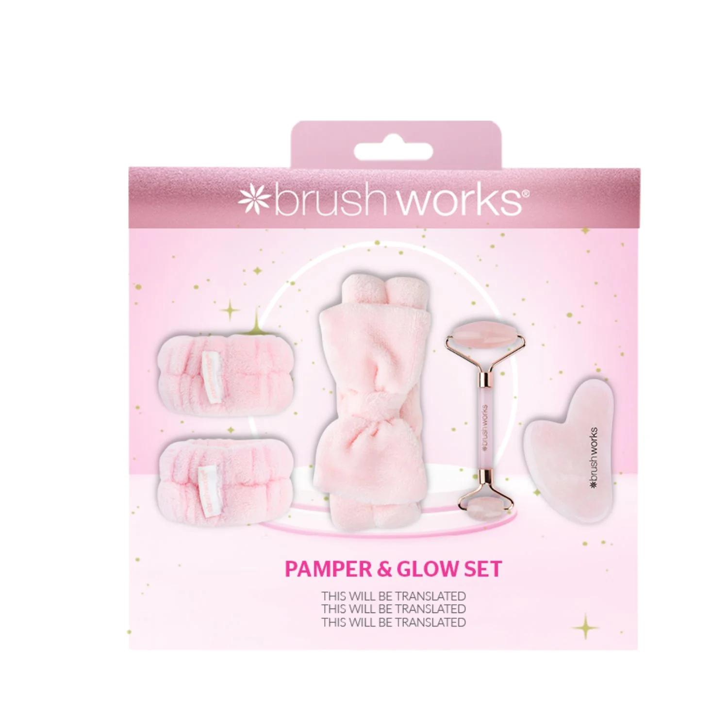 Brushworks Pamper & Glow Gift Set