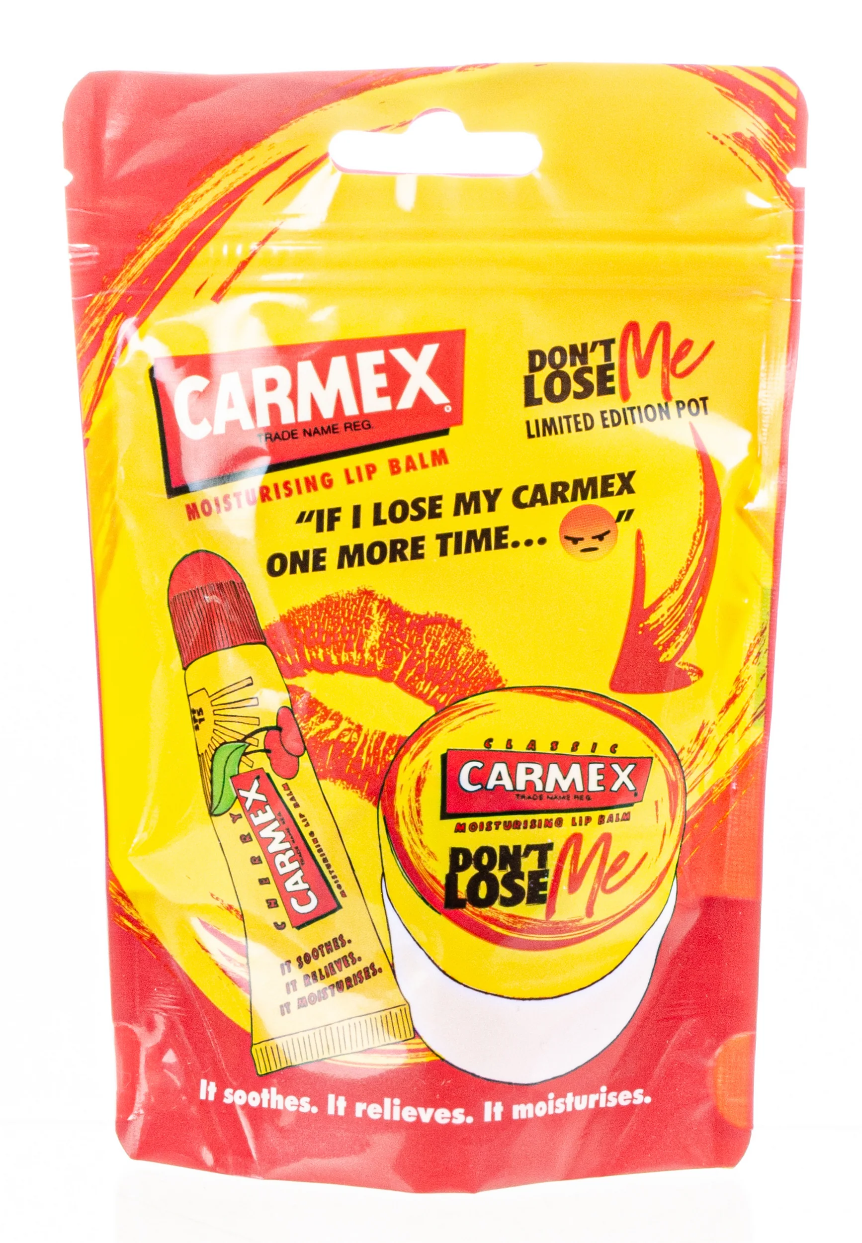 Carmex Lip Pouch Tube + Pot Duo Set