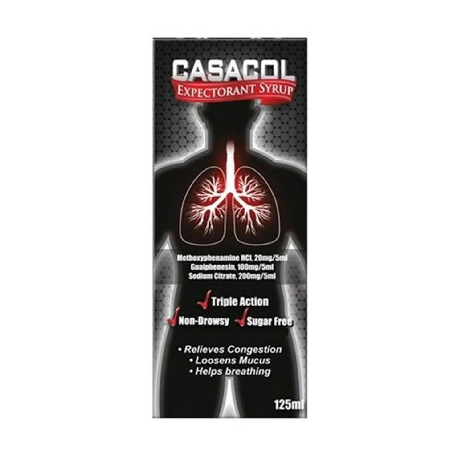 Casacol Expectorant Syrup 125ml