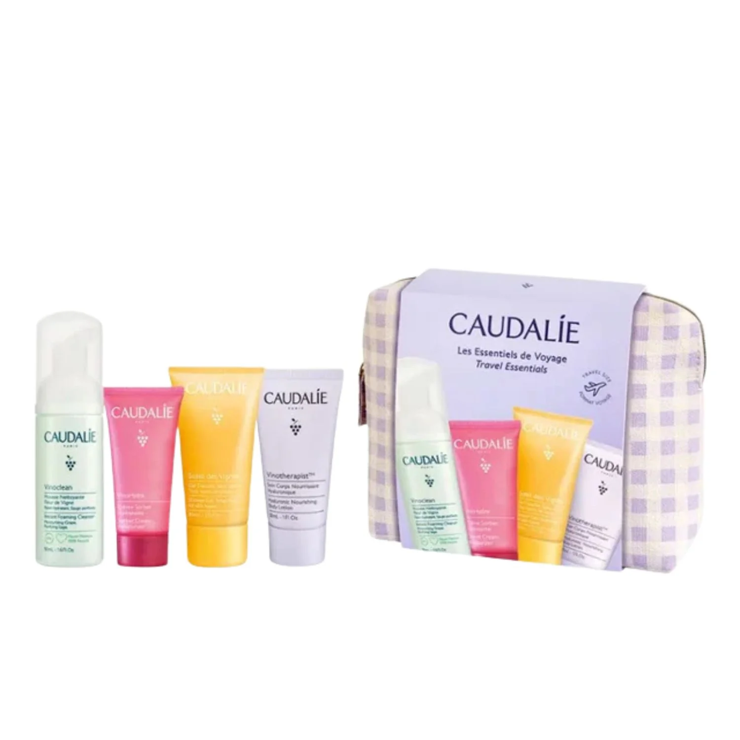 Caudalie Summer Pouch – Travel Essentials Set