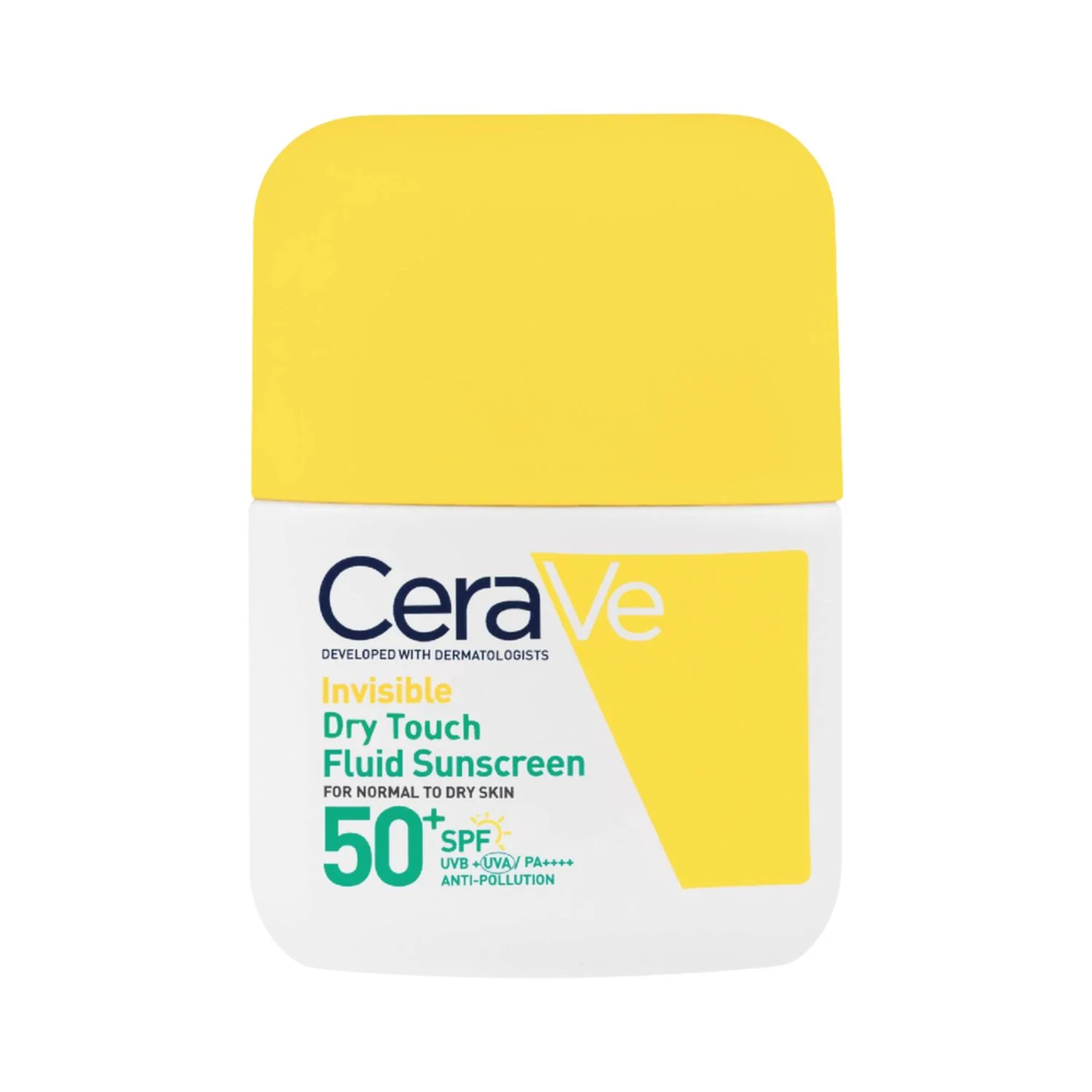 CeraVe Invisible Dry Touch Fluid Sunscreen SPF 50+