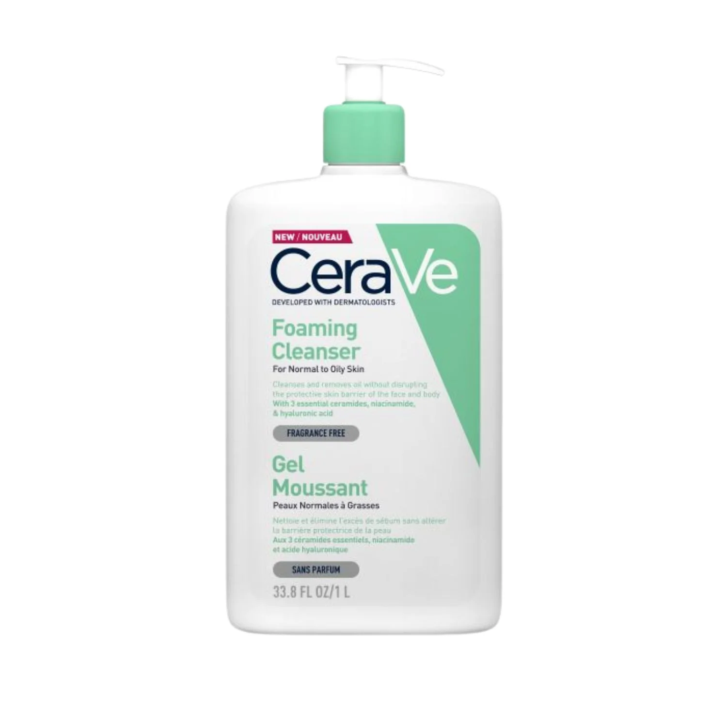 CeraVe Foaming Cleanser 1L