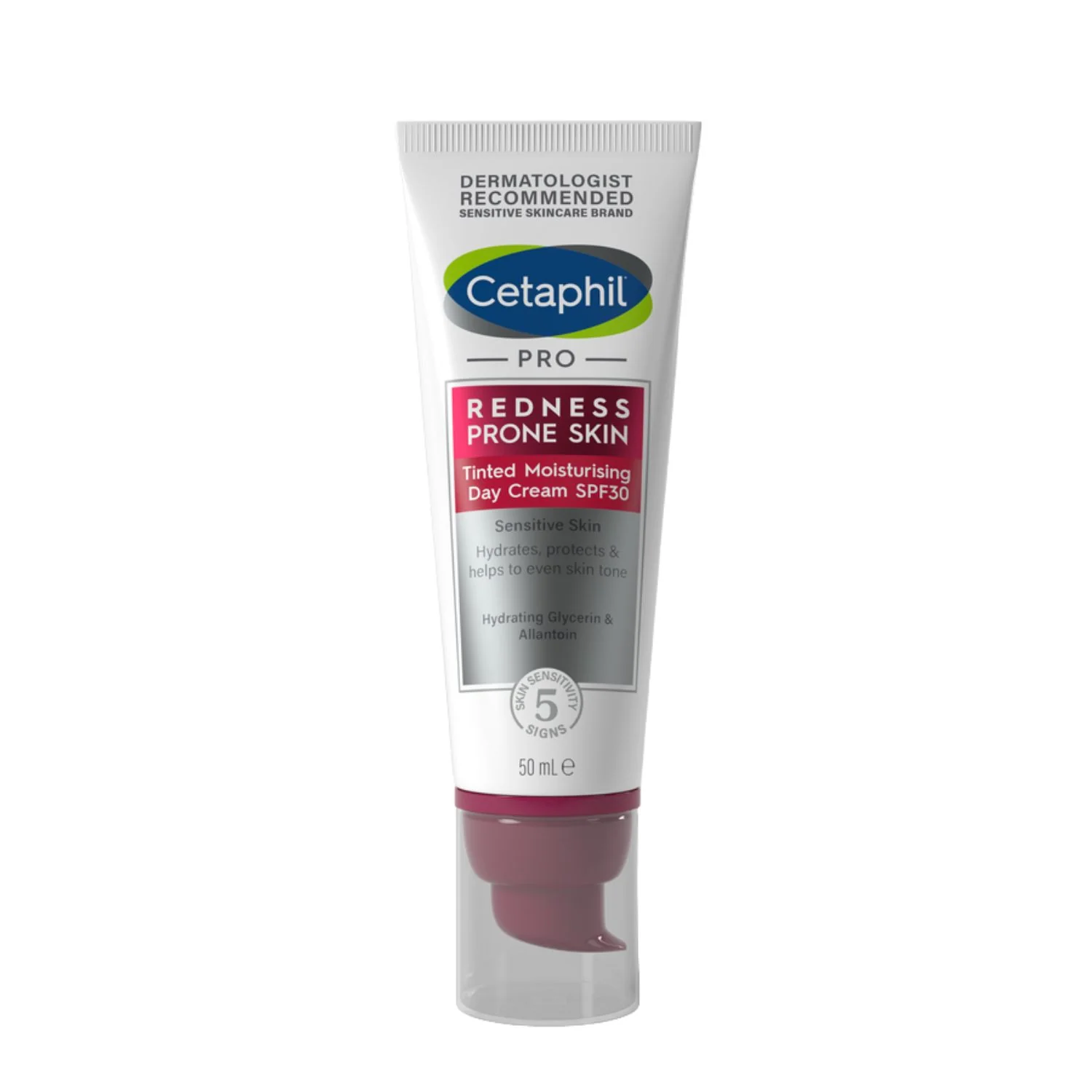 Cetaphil Pro Redness Prone Skin Tinted Moisturising Day Cream SPF30 50ml
