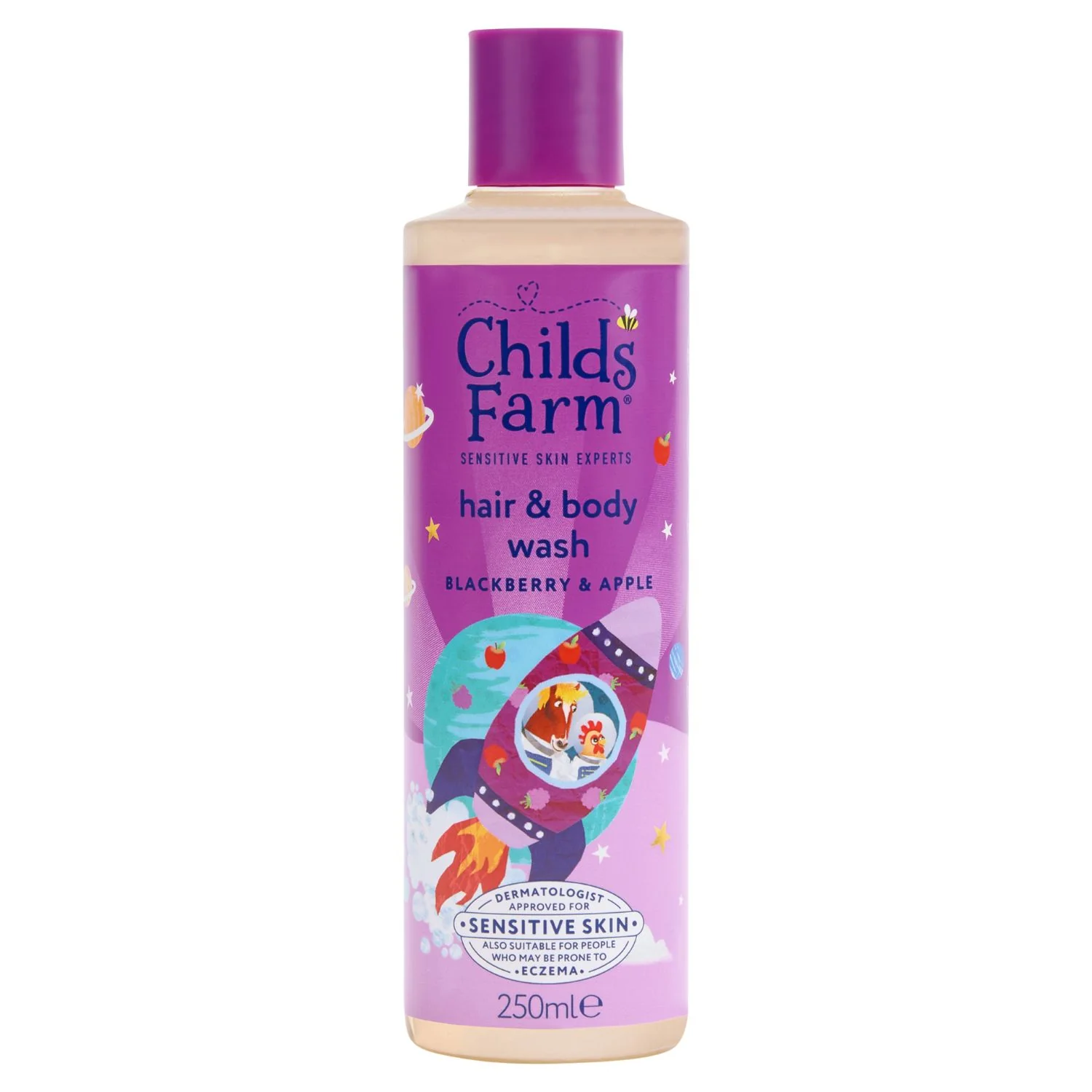 Childs Farm Hair & Body Wash Blackberry & Apple 250ml