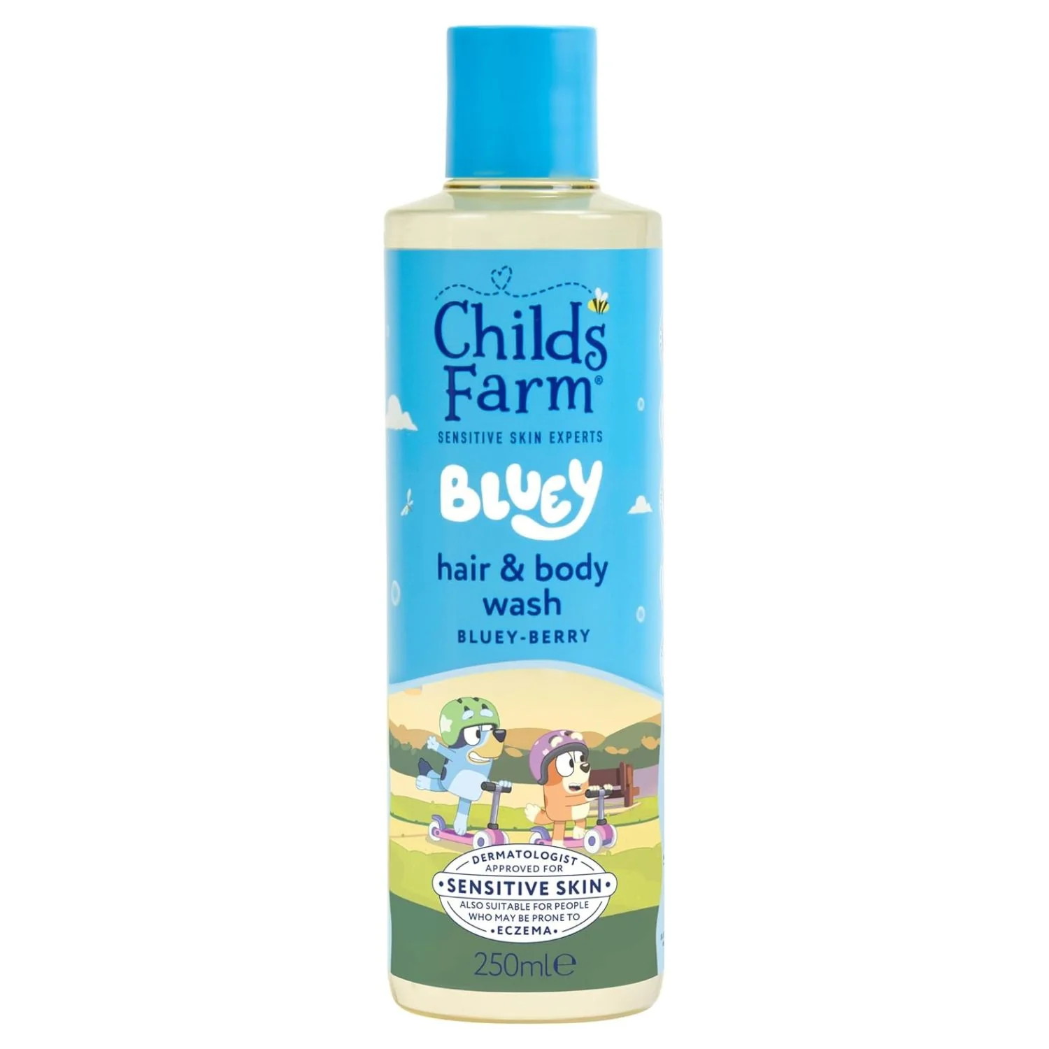Childs Farm Bluey Hair & Body Wash 250ml