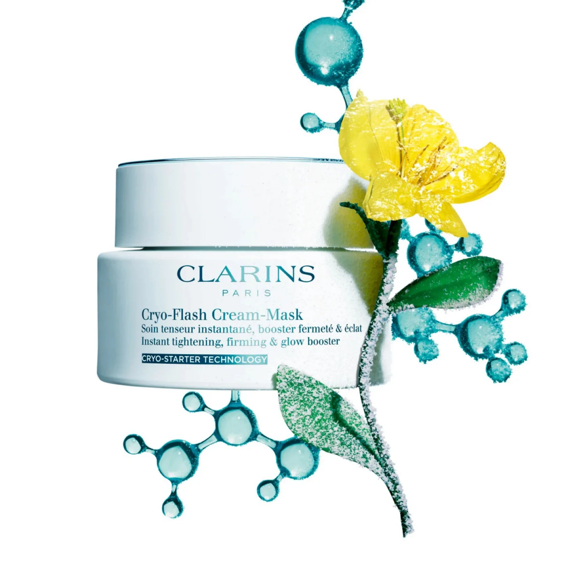 Clarins Cryo-Flash Cream-Mask 75ml - Image 2