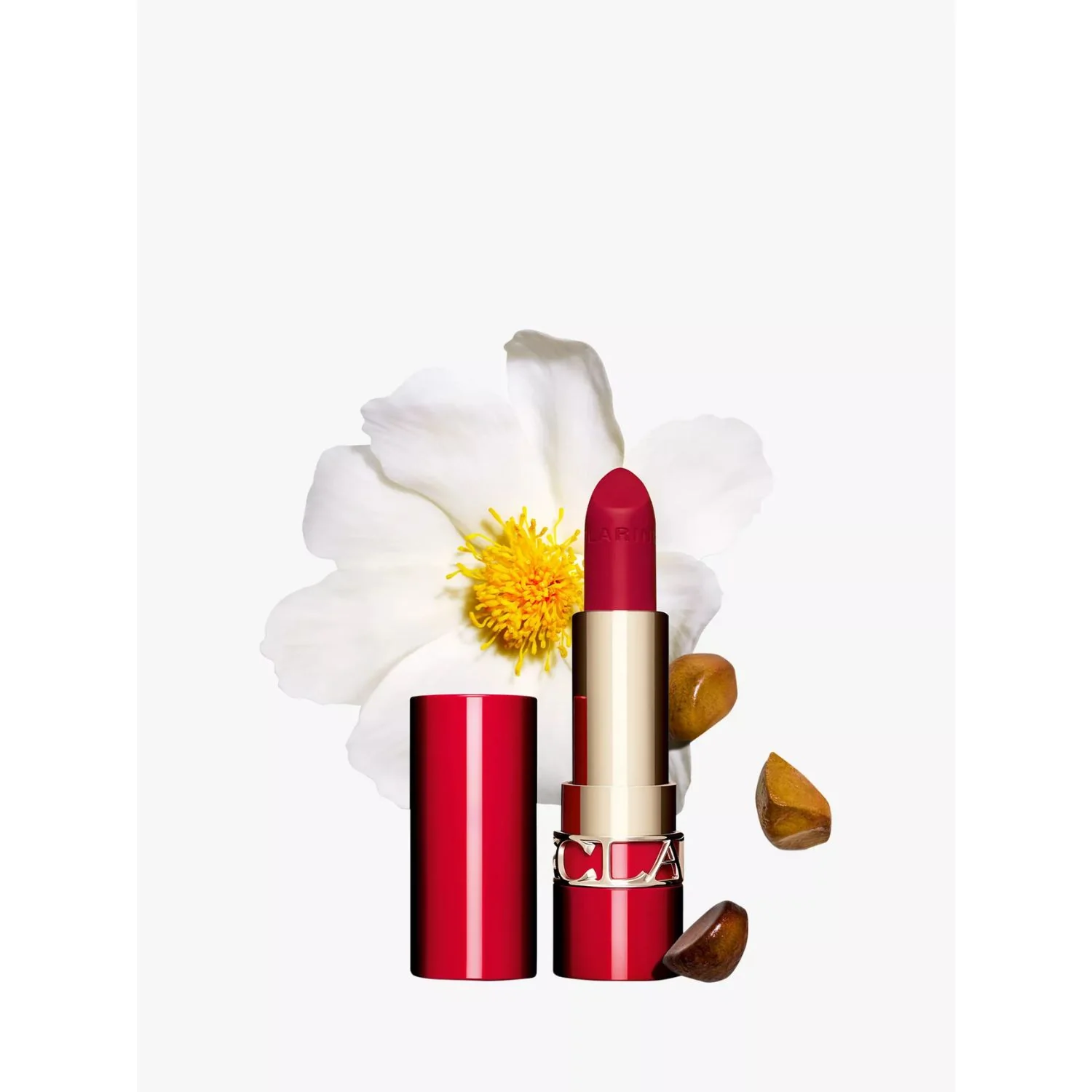 Clarins Joli Rouge Velvet 742 Joli Rouge - Image 2