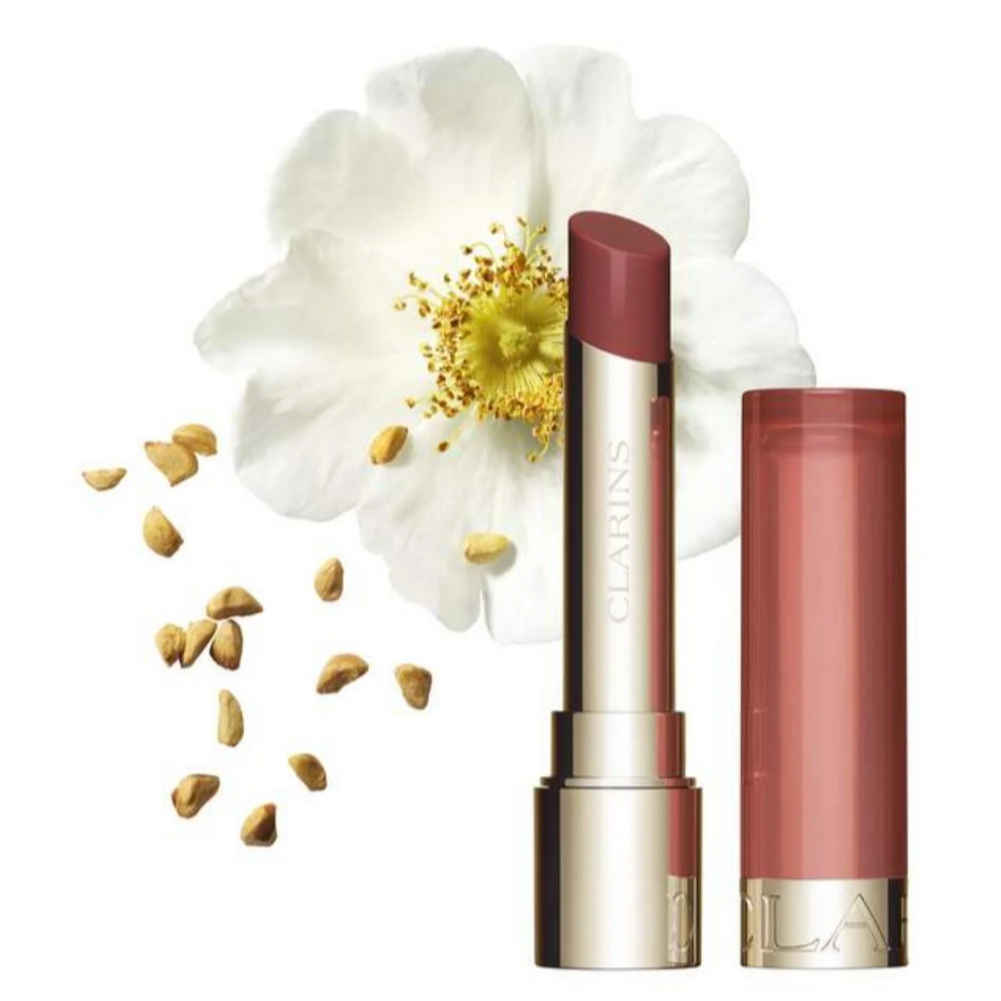 Clarins Lip Oil Balm - 03 Lychee - Image 3