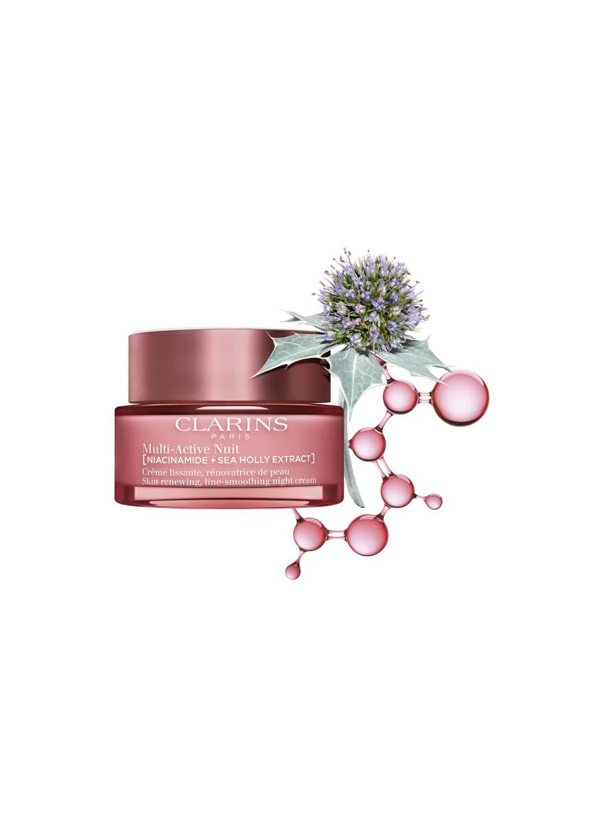 Clarins Multi Active Night Cream For Dry Skin 50ML - Image 2