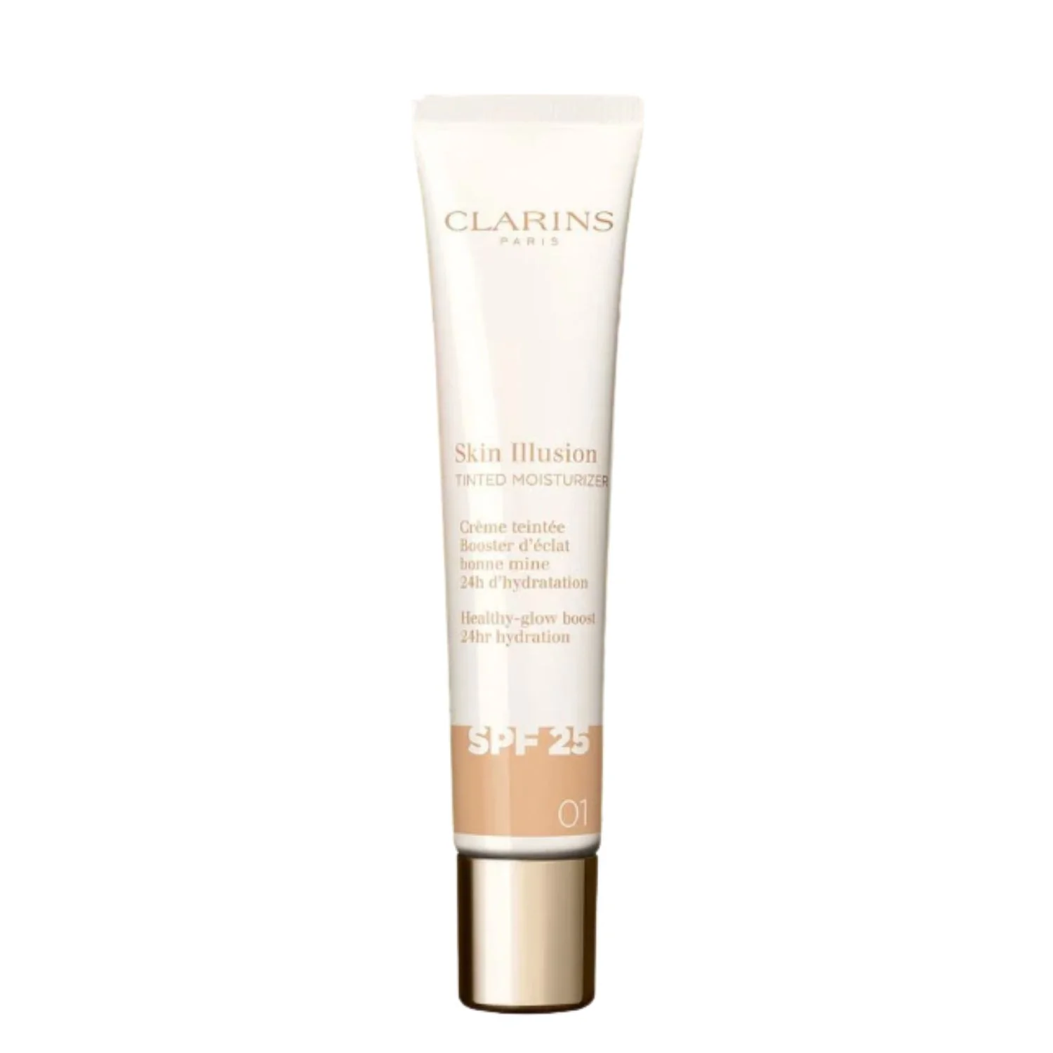 Clarins Skin Illusion Tinted Moisturiser SPF25 40ml - Shade 01