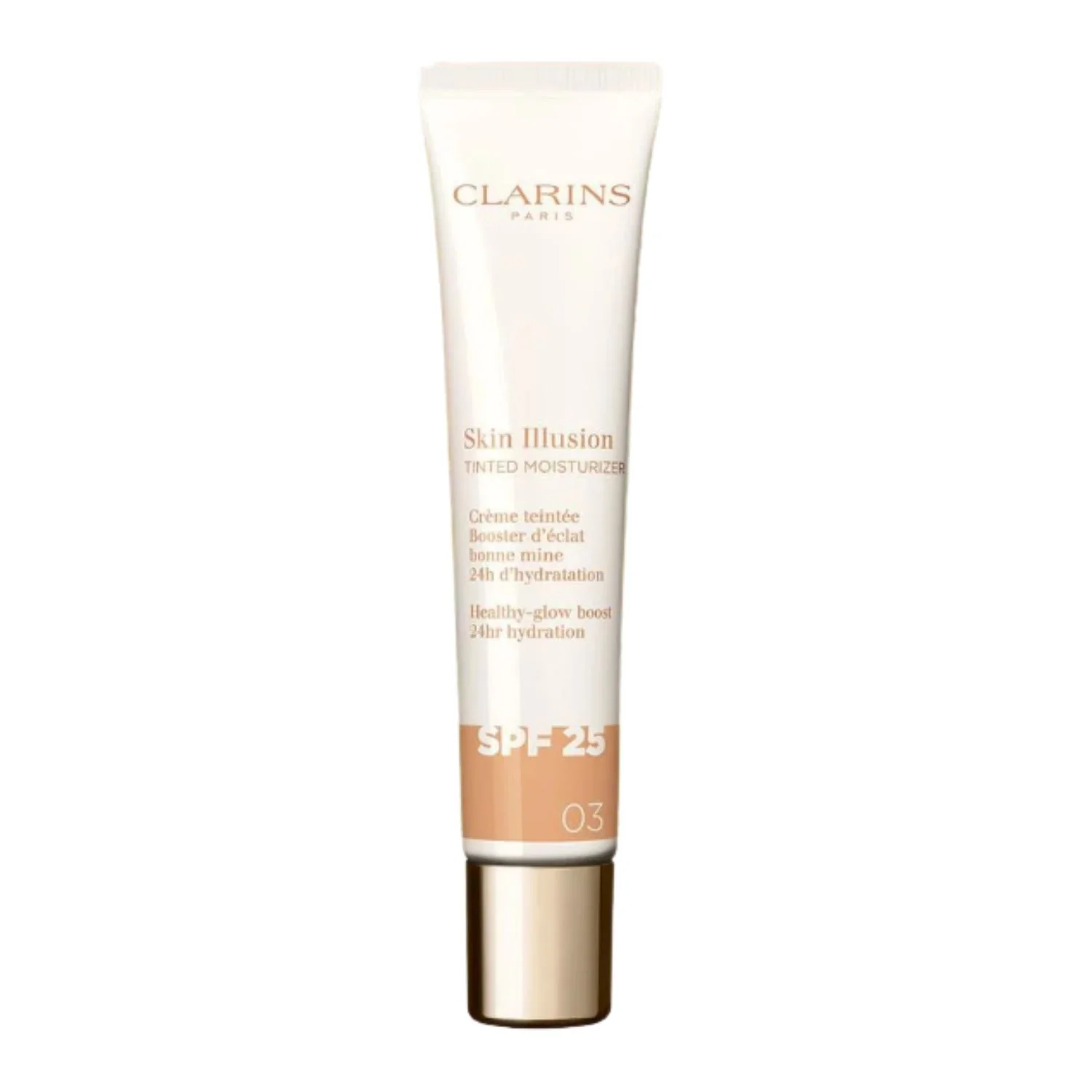 Clarins Skin Illusion Tinted Moisturiser SPF25 40ml - Shade 03