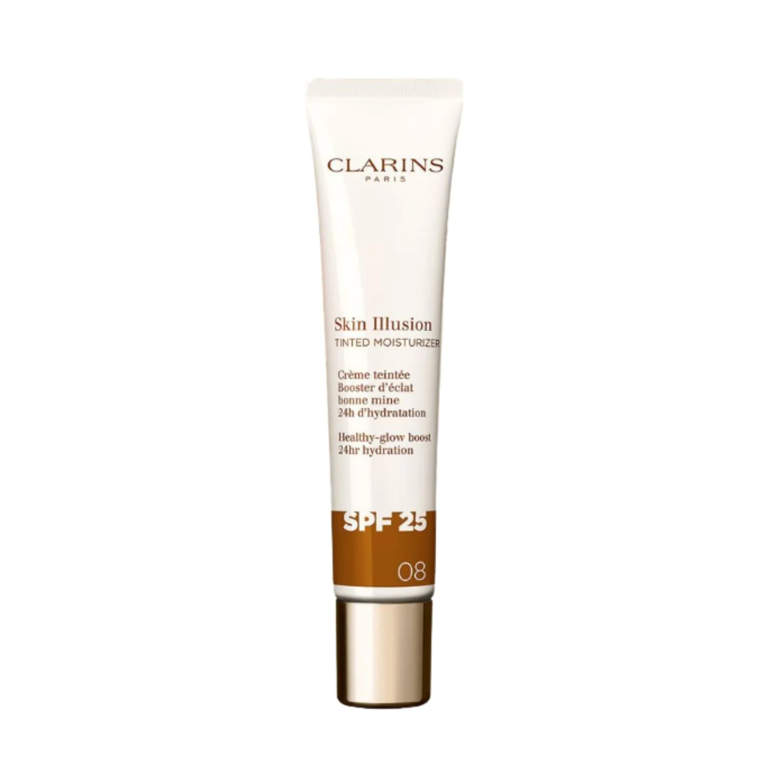 Clarins Skin Illusion Tinted Moisturiser SPF25 40ml - Shade 08